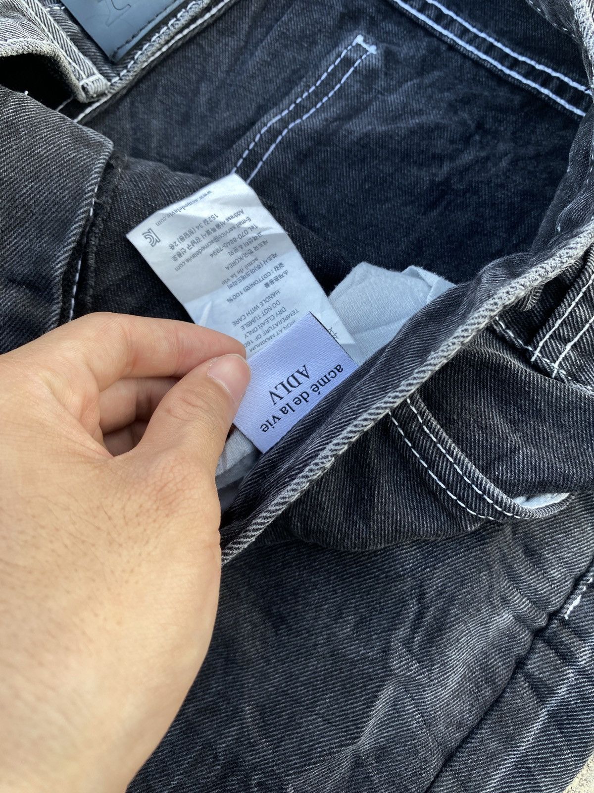 acme de la vie ADLV Jeans Size US 34 / EU 50 - 5 Thumbnail