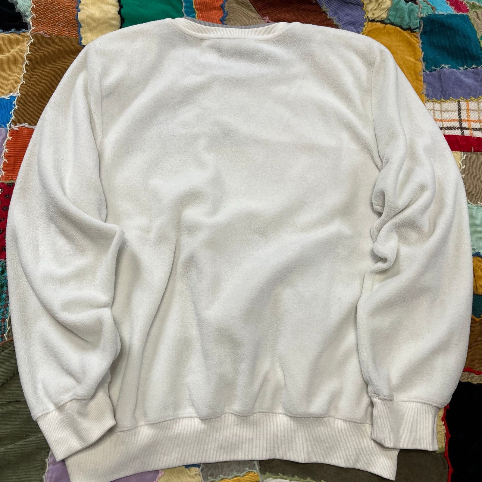 Other Alfred Dunner Floral White and Grey Crewneck Medium Size US M / EU 48-50 / 2 - 2 Thumbnail