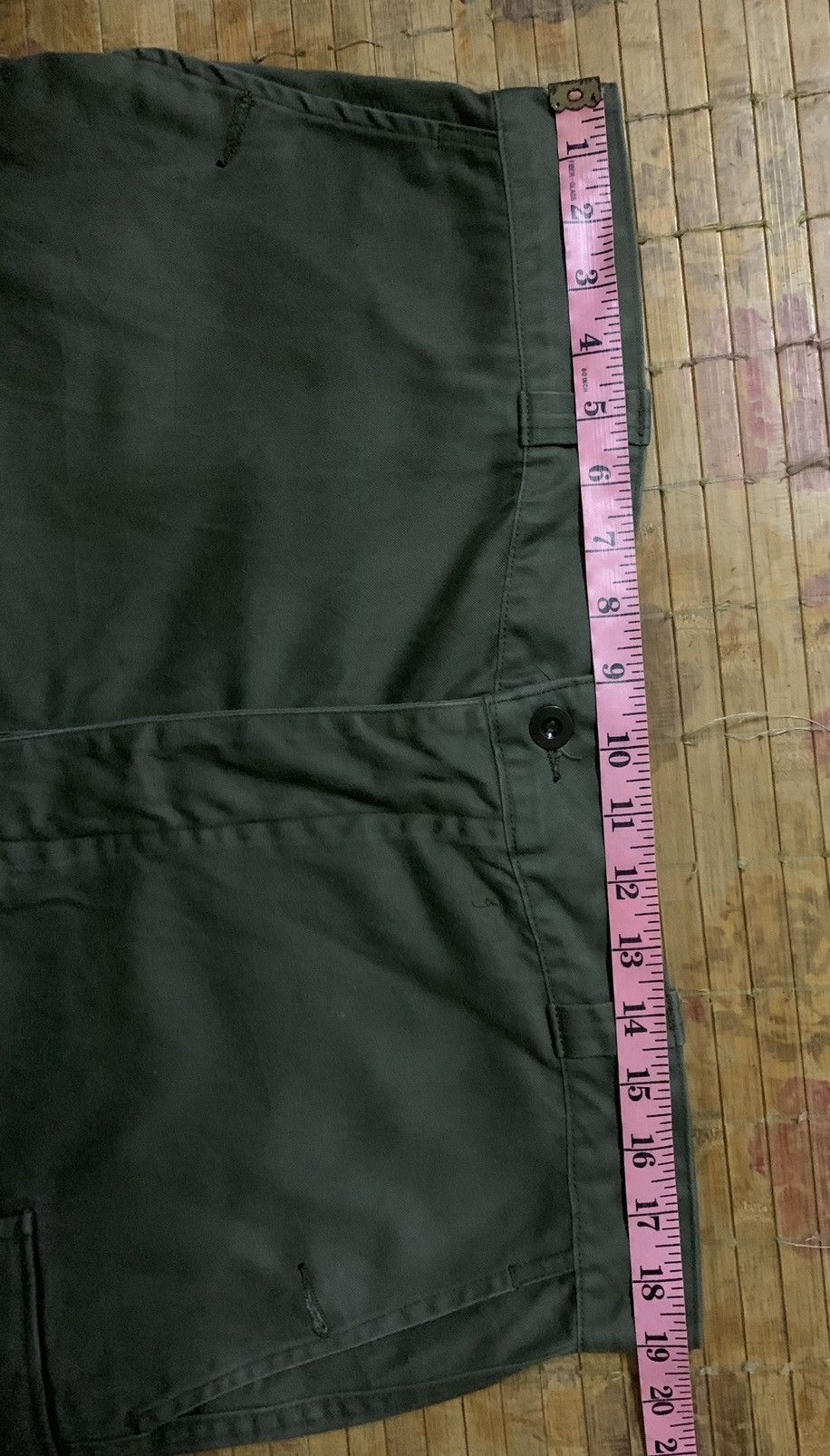 Vintage Rare.. Vintage Distressed French Army Cargo Pants Size US 38 / EU 54 - 24 Thumbnail