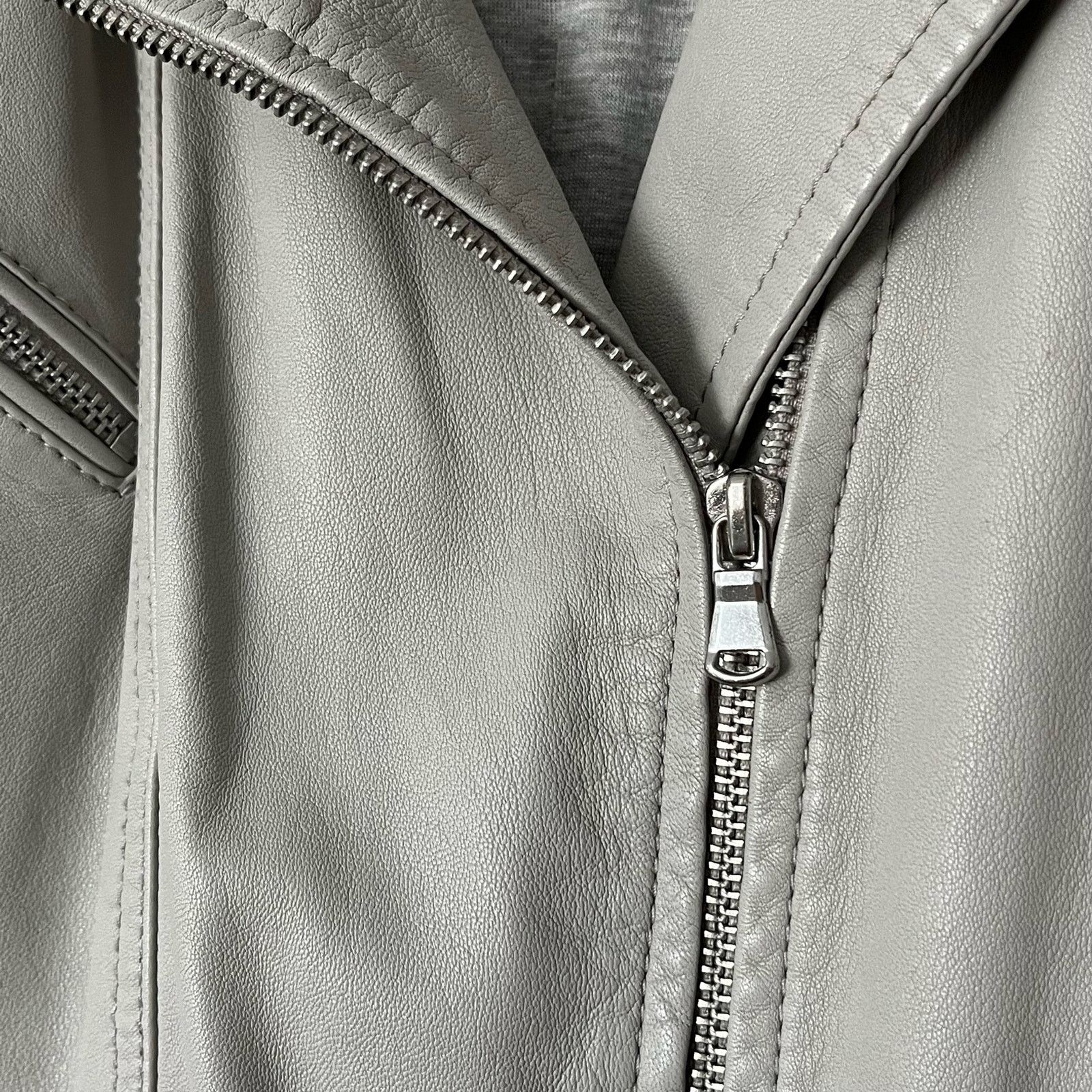 Rebecca Taylor Rebecca Taylor Lamb Leather Biker Jacket - Size 12 Size XL / US 12-14 / IT 48-50 - 3 Thumbnail