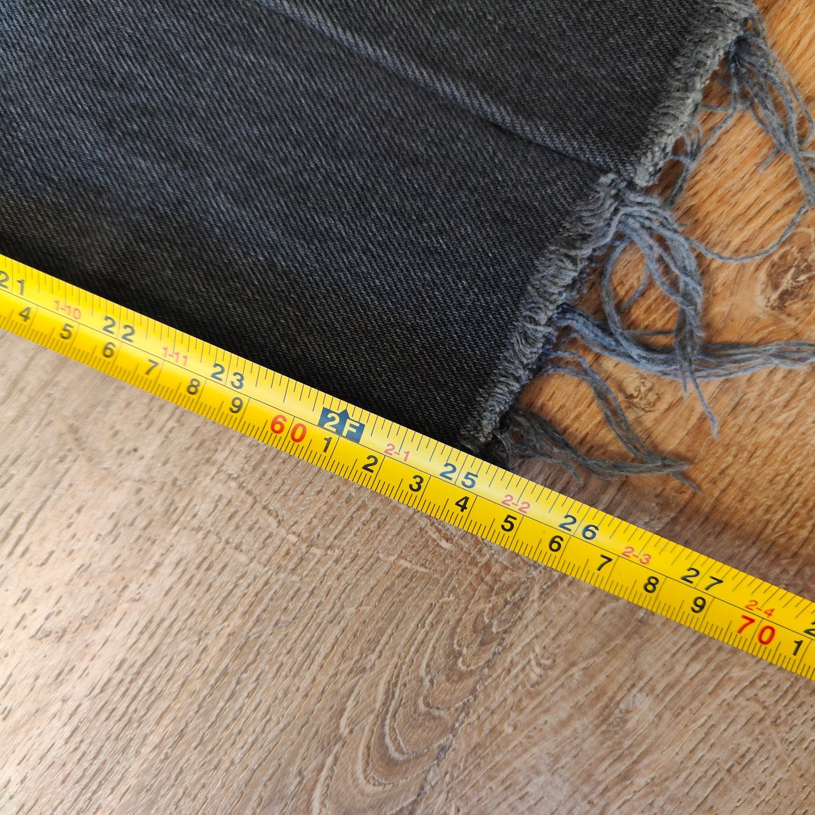 EB Denim EB Denim OG Reworked Levi's Womens 26 Gray Wash Size 26" / US 2 / IT 38 - 11 Thumbnail