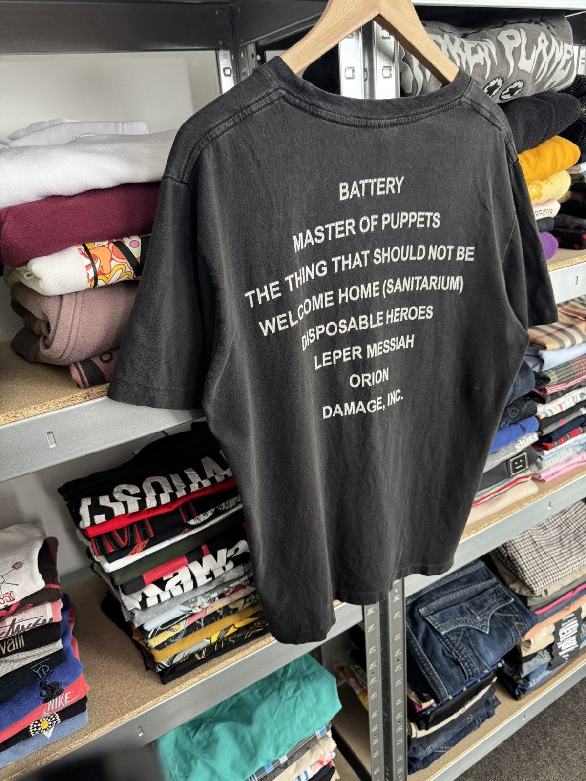 Metallica Vintage Metallica Master Of Puppets T-Shirt Single Stitch Size US L / EU 52-54 / 3 - 11 Thumbnail