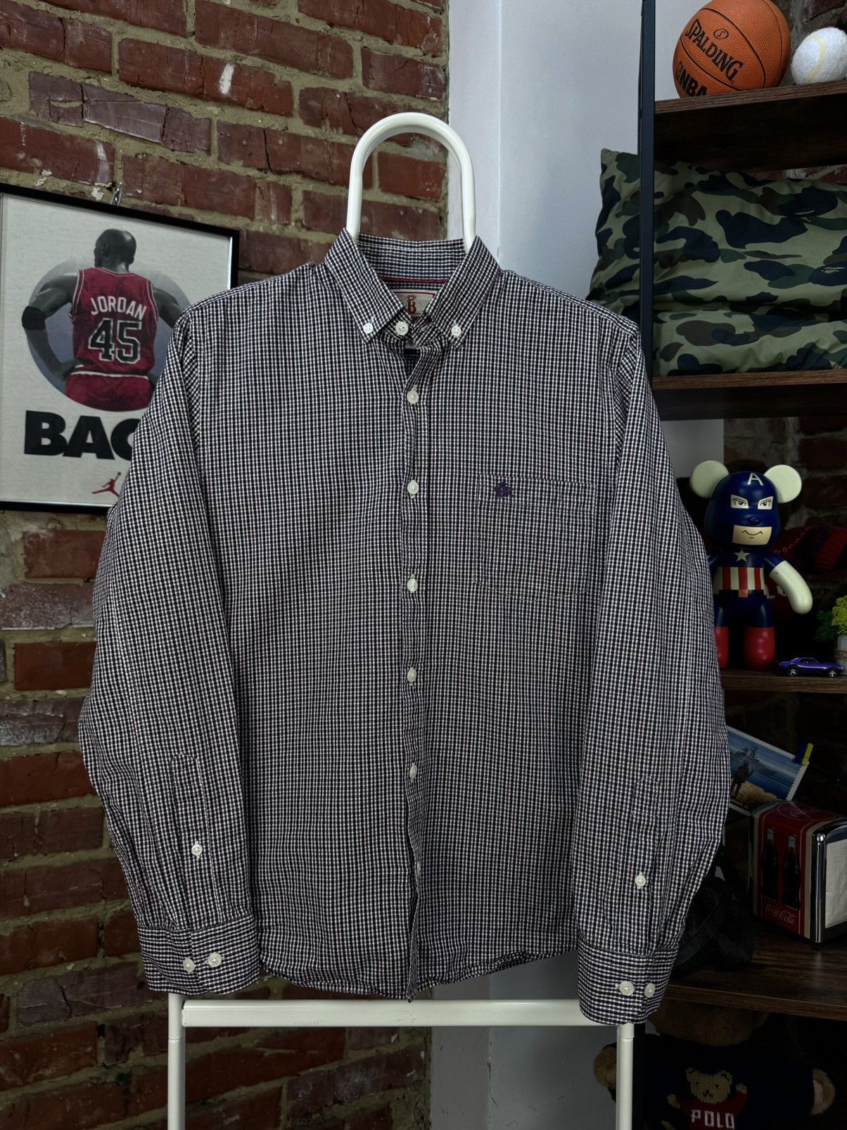 Baracuta Baracuta Multicolor Plaid Long Sleeve Button Casual Shirt Size US S / EU 44-46 / 1 - 2 Thumbnail