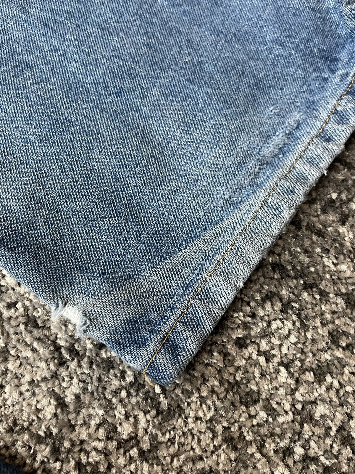 Carhartt × Vintage Vintage 90’s Carhartt Thrashed Jeans Size US 32 / EU 48 - 12 Thumbnail