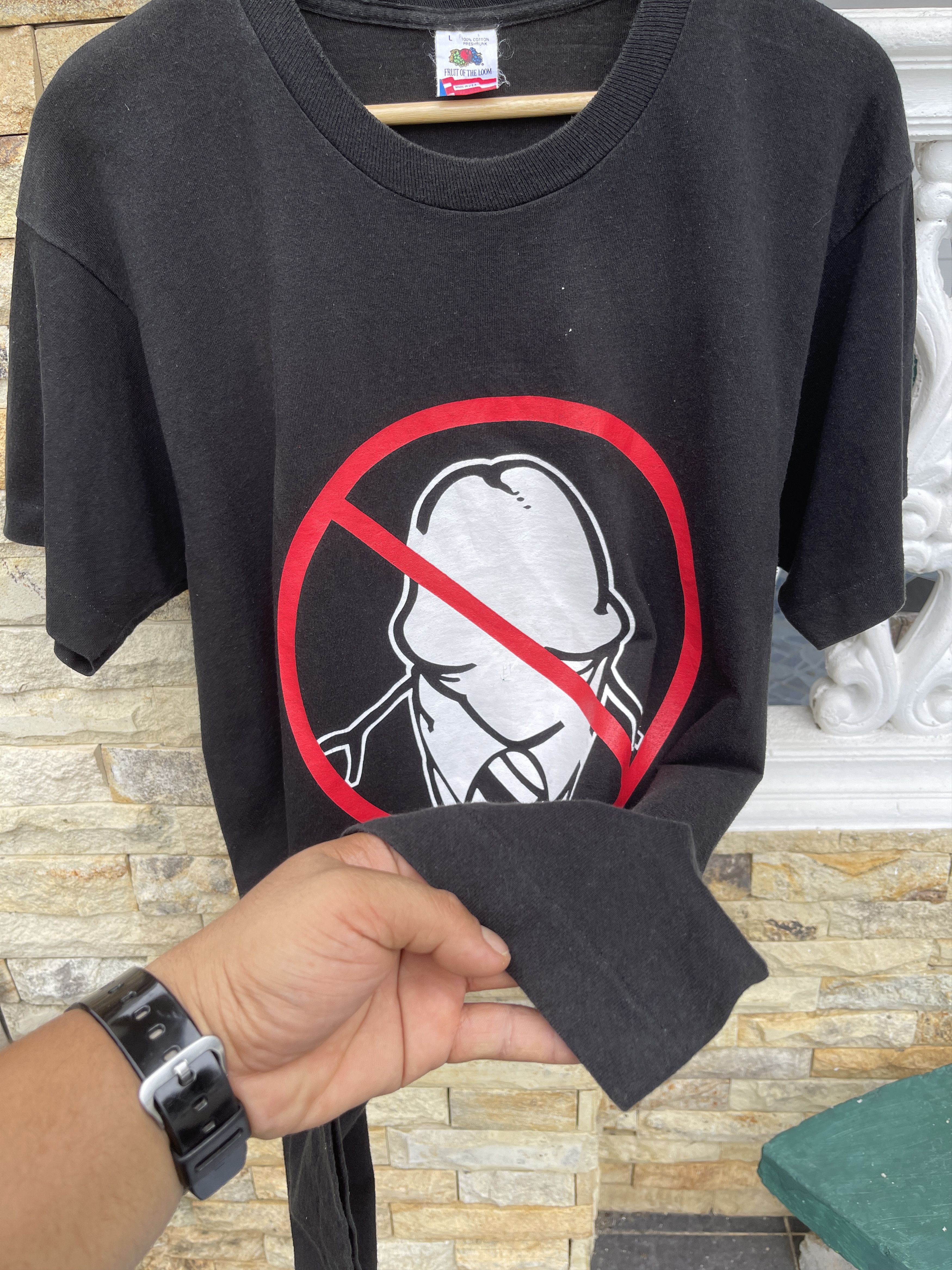 The Unbranded Brand Last Drop🔥Rare🔥Vintage 90s Humor Penis Sexs ERD GRUNGE TEE Size US L / EU 52-54 / 3 - 8 Thumbnail