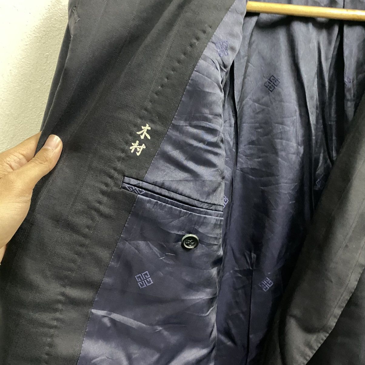 Givenchy VINTAGE Givenchy Monsieur Double Breasted Blazer Size 40R - 12 Thumbnail