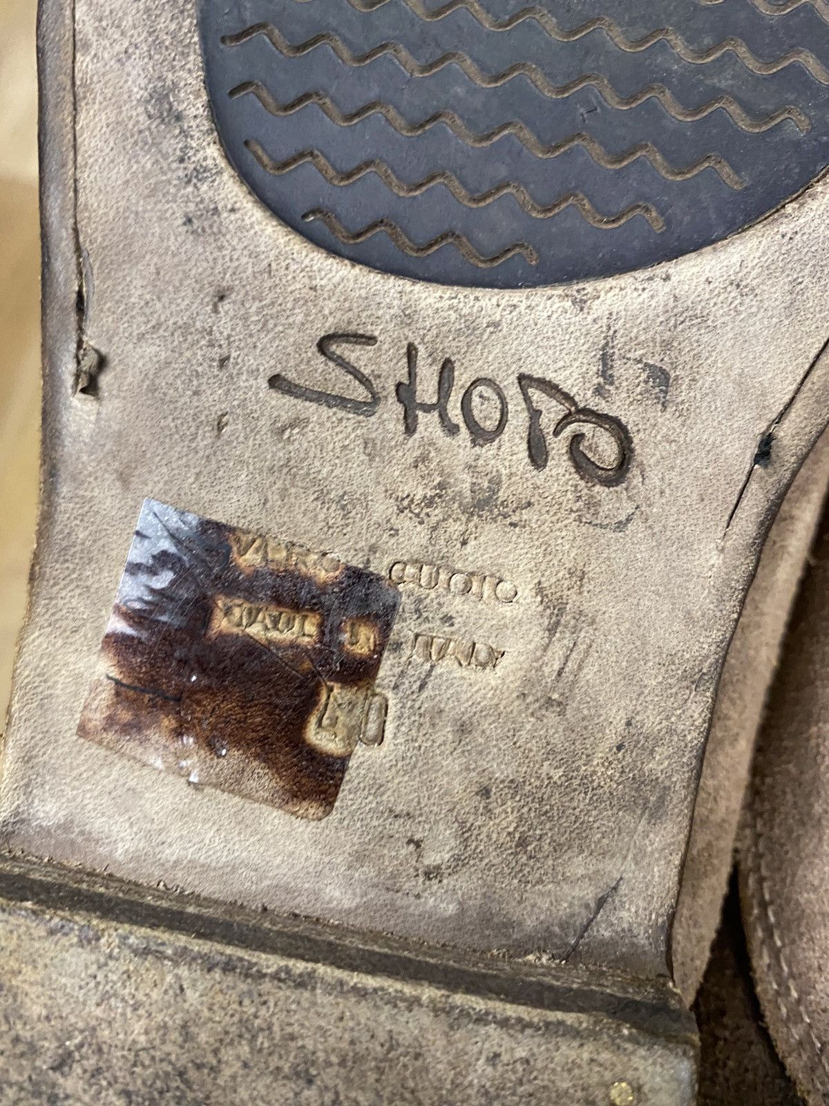 Japanese Brand × Shoto Shoto Avantgarde Plain Toe Brown Suede Shoes Size US 7 / EU 40 - 10 Thumbnail
