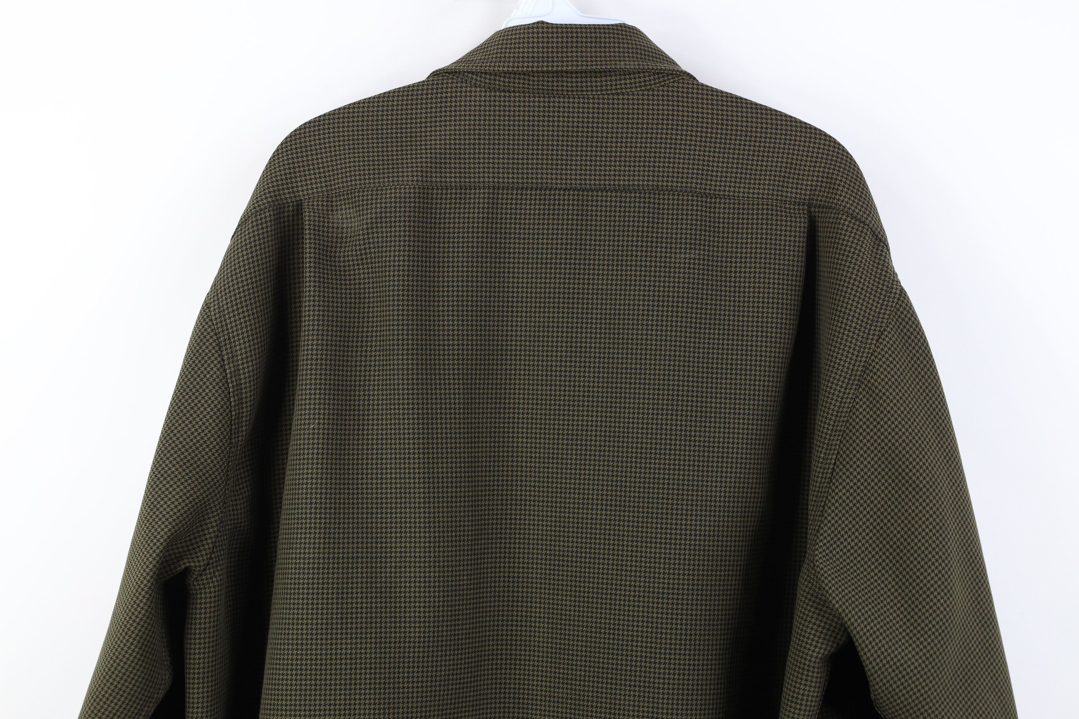 Cabelas Vintage 90s Cabelas Houndstooth Collared Button Shirt Size US XL / EU 56 / 4 - 14 Thumbnail