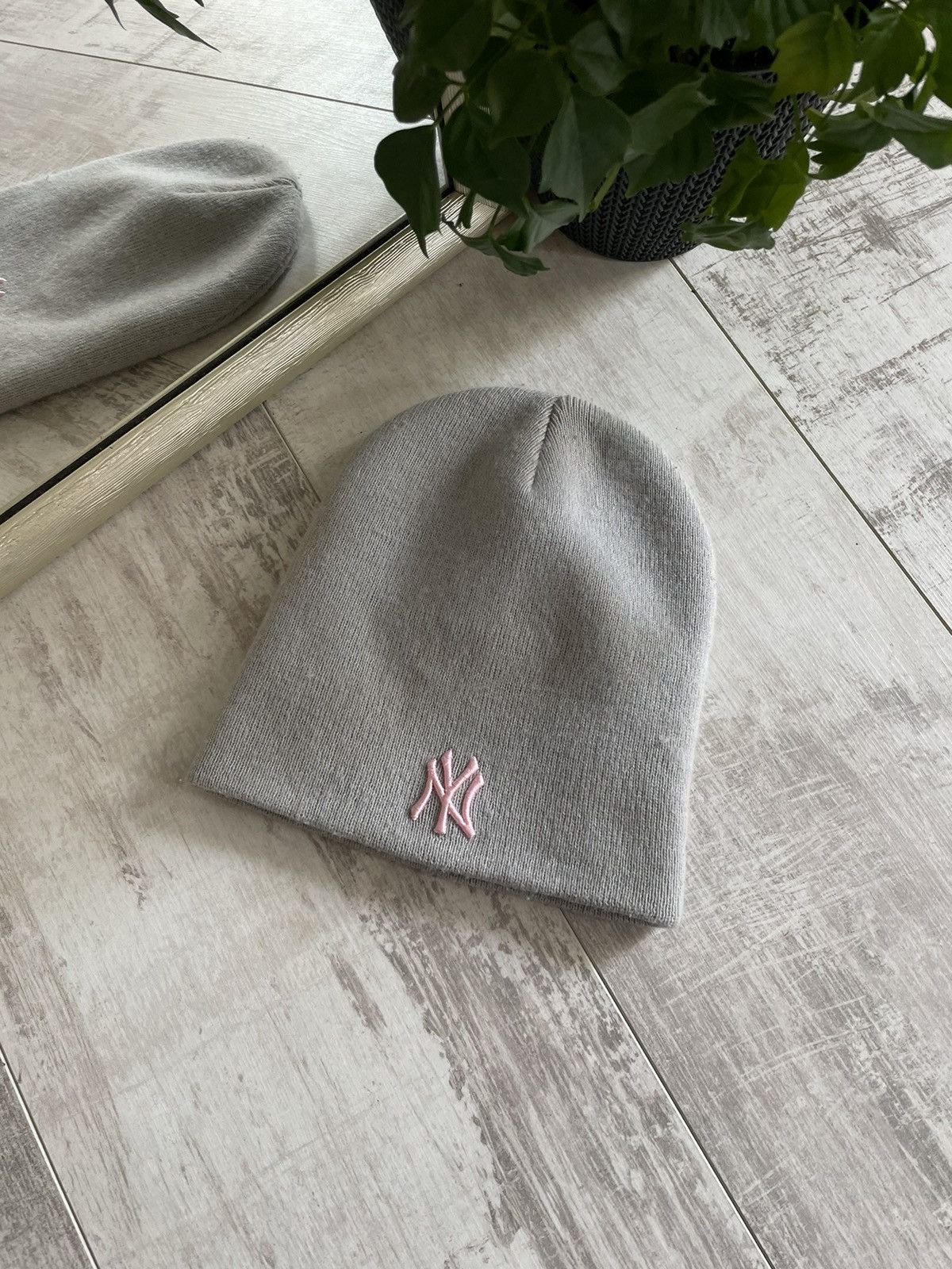 New York Yankees × Vintage Vintage New York Yankees Double Logo Pink Hat Size ONE SIZE - 1 Thumbnail