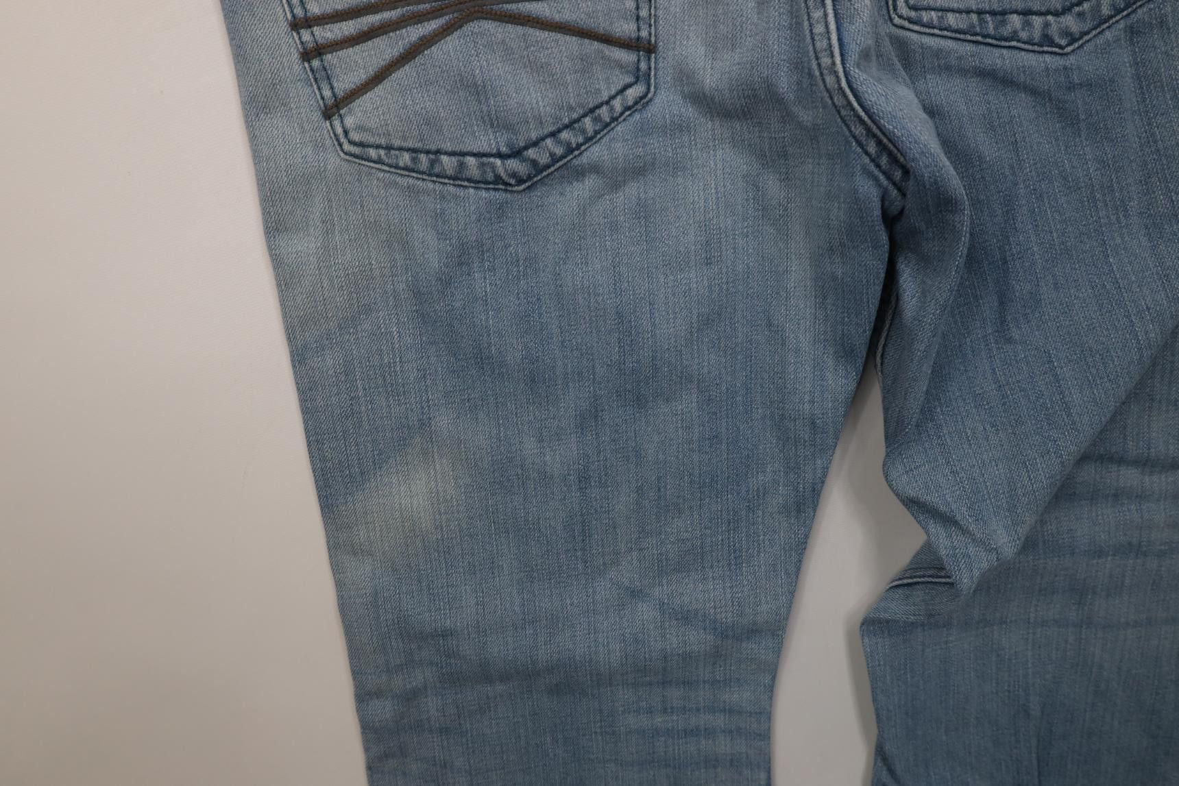 Express Vintage Y2K Express Slim Fit Boot Cut Wide Leg Denim Jeans Size US 33 - 15 Thumbnail