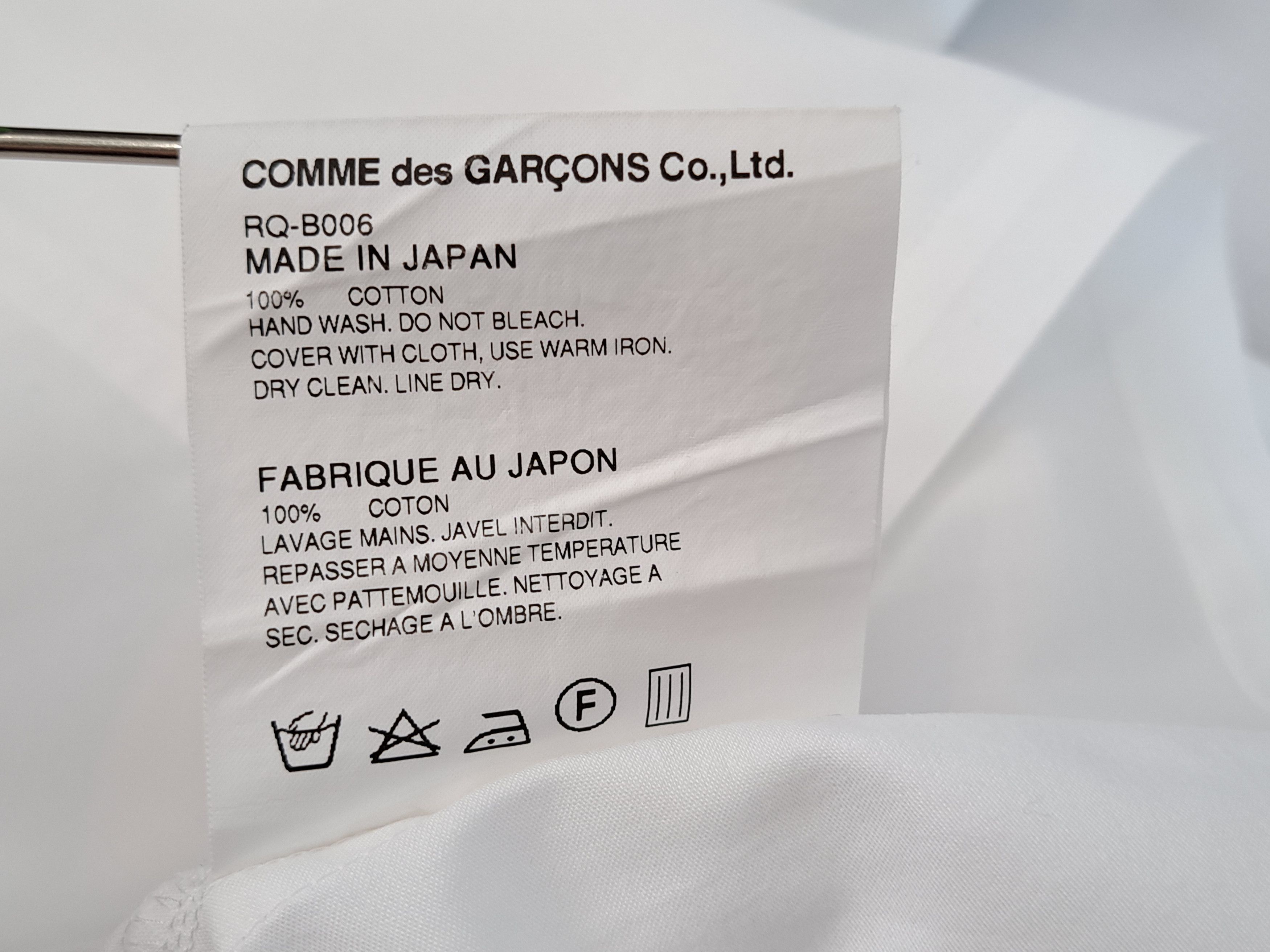 Comme des Garcons Comme des Garcons avant garde oversize top/blouse. Size M / US 6-8 / IT 42-44 - 10 Thumbnail