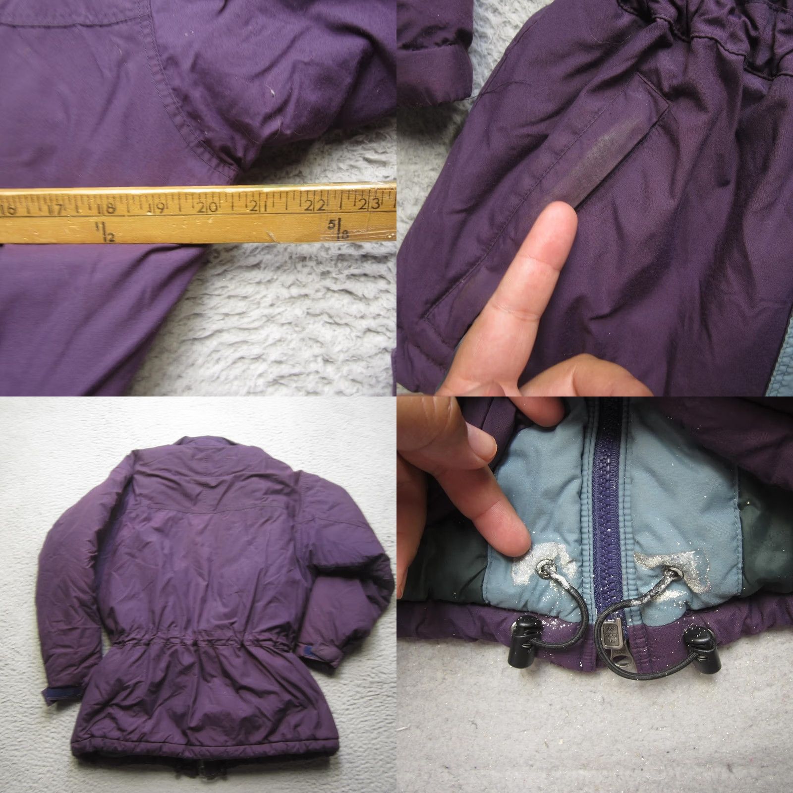 Patagonia VINTAGE Patagonia Jacket Womens M Purple F96 Insulated Winter Outdoor 90s Size M / US 6-8 / IT 42-44 - 9 Thumbnail