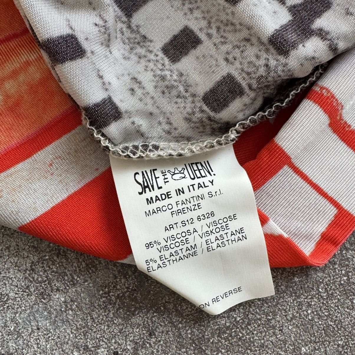 Hysteric Glamour Save the Queen Italy Vintage Y2K Abstract Art Dress Size M / US 6-8 / IT 42-44 - 18 Thumbnail