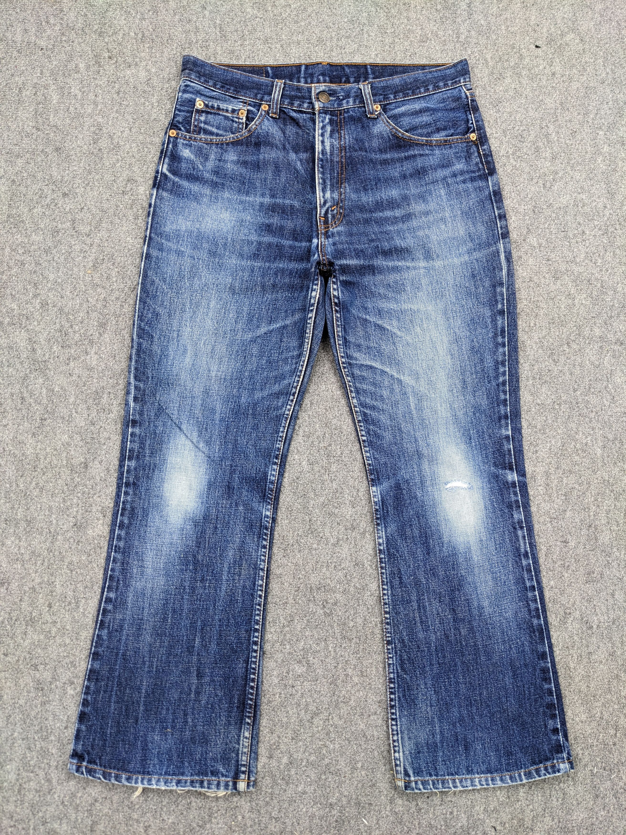 Levi's × Vintage Vintage 90s Levis 516 Bootcut Blue Jeans DJ0030Z Size US 32 / EU 48 - 1 Thumbnail