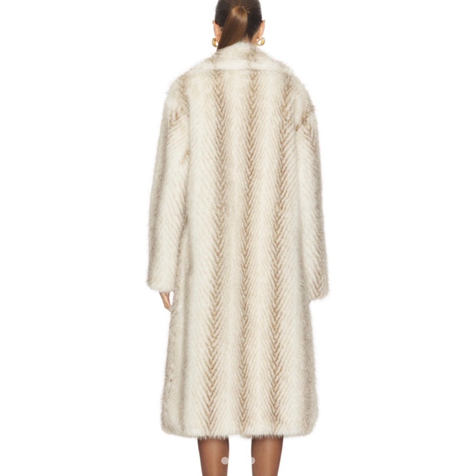 4x1111 Emma Leger x Revolve Carrie faux fur coat more to come xs Size XS / US 0-2 / IT 36-38 - 2 Thumbnail