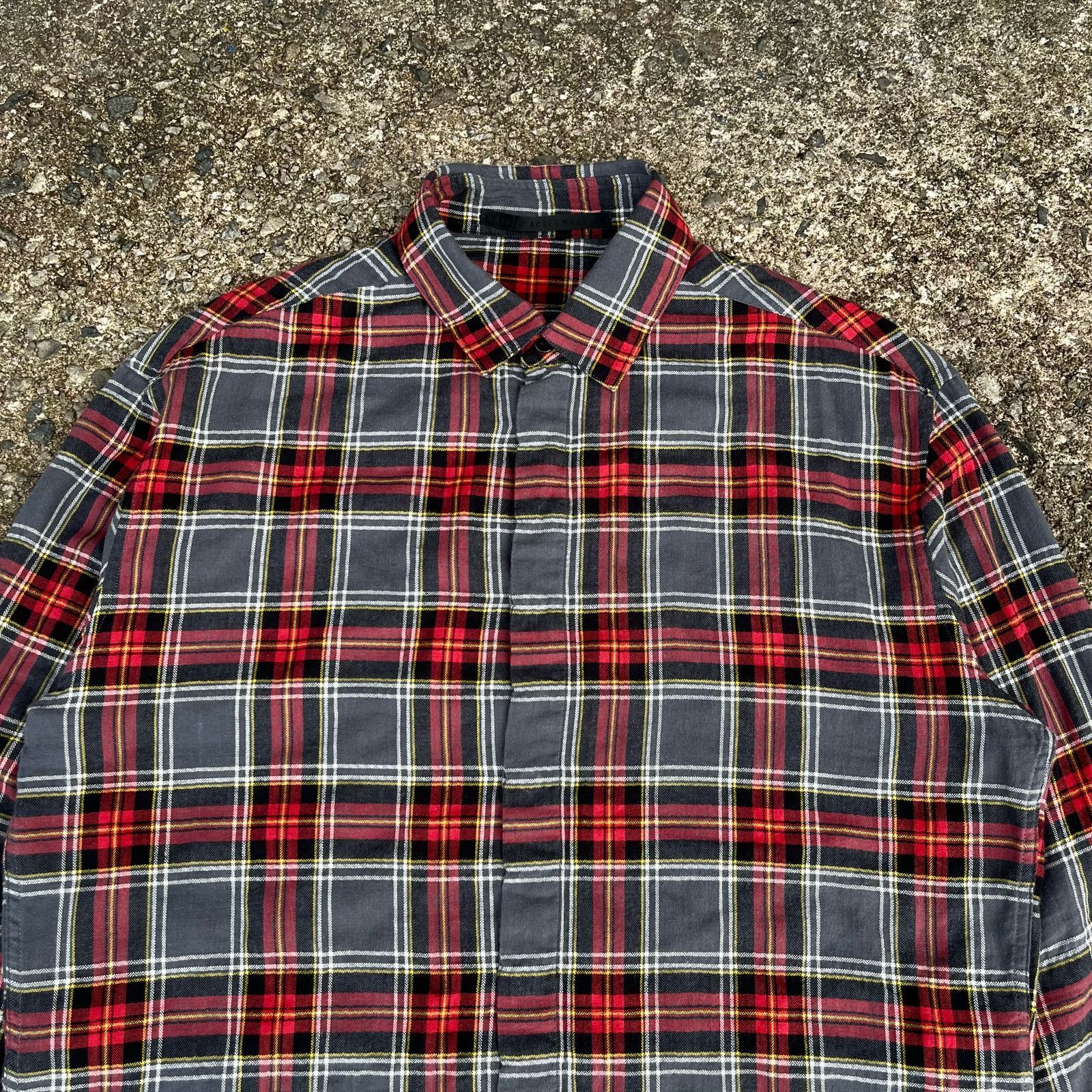 Haider Ackermann Haider Ackermann Plaid Flannel Shit Size US S / EU 44-46 / 1 - 2 Thumbnail