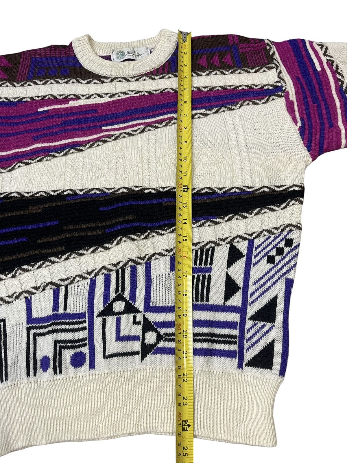 Aran Isles Knitwear Vintage Alan Vestimo Aztec Sweater Knitwear Size US L / EU 52-54 / 3 - 6 Thumbnail