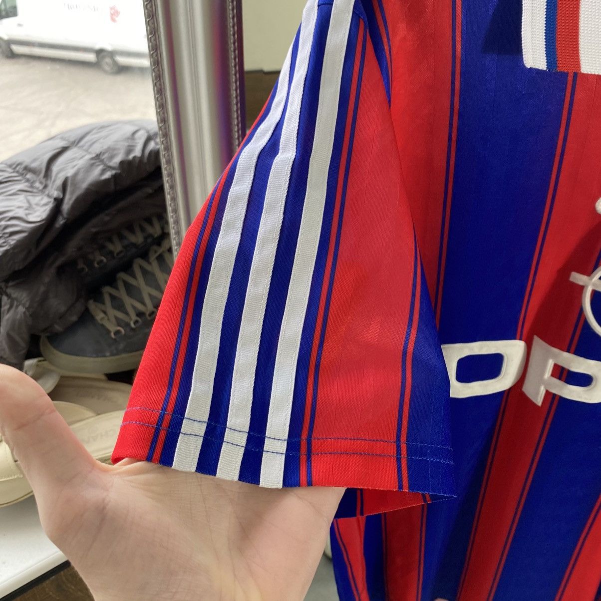 Adidas Vintage Adidas FC Munich Bayern Soccer Jersey Opel Y2K Drill Size US M / EU 48-50 / 2 - 3 Thumbnail