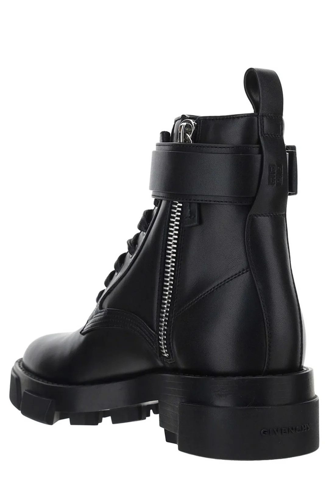 Givenchy o1srvl11e1224 4G Buckle Ankle Boots in Black Size US 7 / EU 40 - 2 Thumbnail