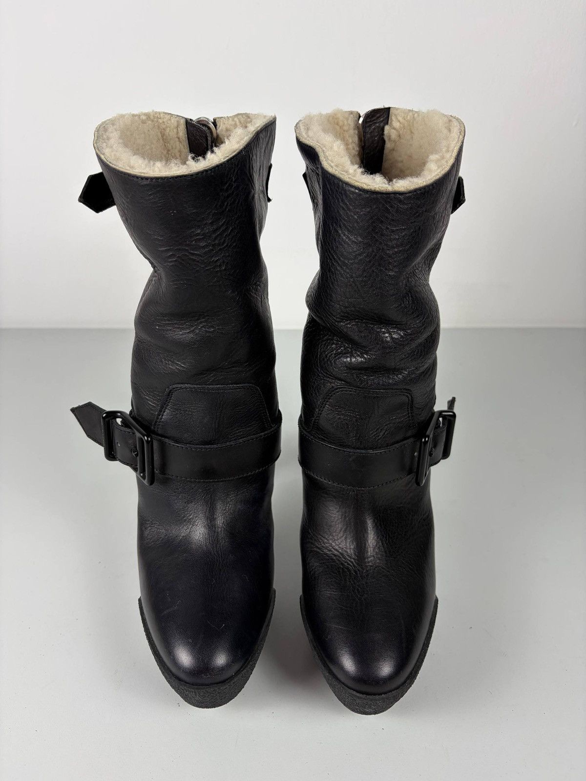 Burberry Burberry aviator fur boots Size US 11 / IT 41 - 4 Thumbnail