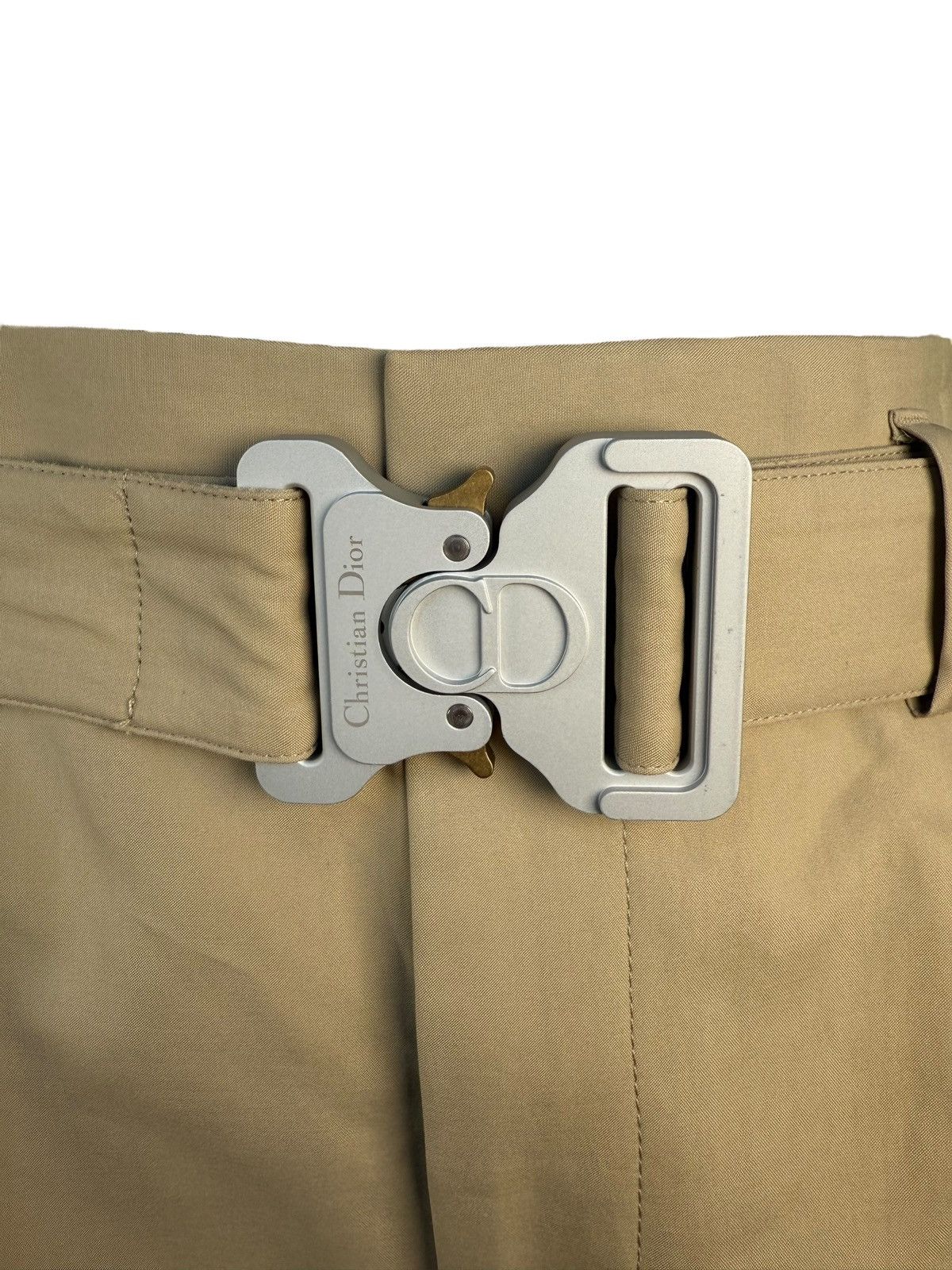 Dior Dior Pleated Trousers in Khaki Size US 30 / EU 46 - 3 Thumbnail