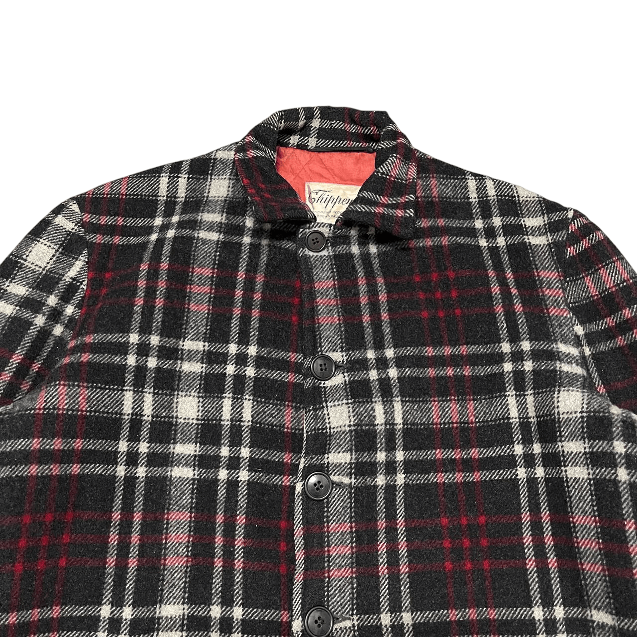 Chippewa Vintage 40's Chippewa Woolen Mills Checkered Wool Coat Size US M / EU 48-50 / 2 - 2 Thumbnail