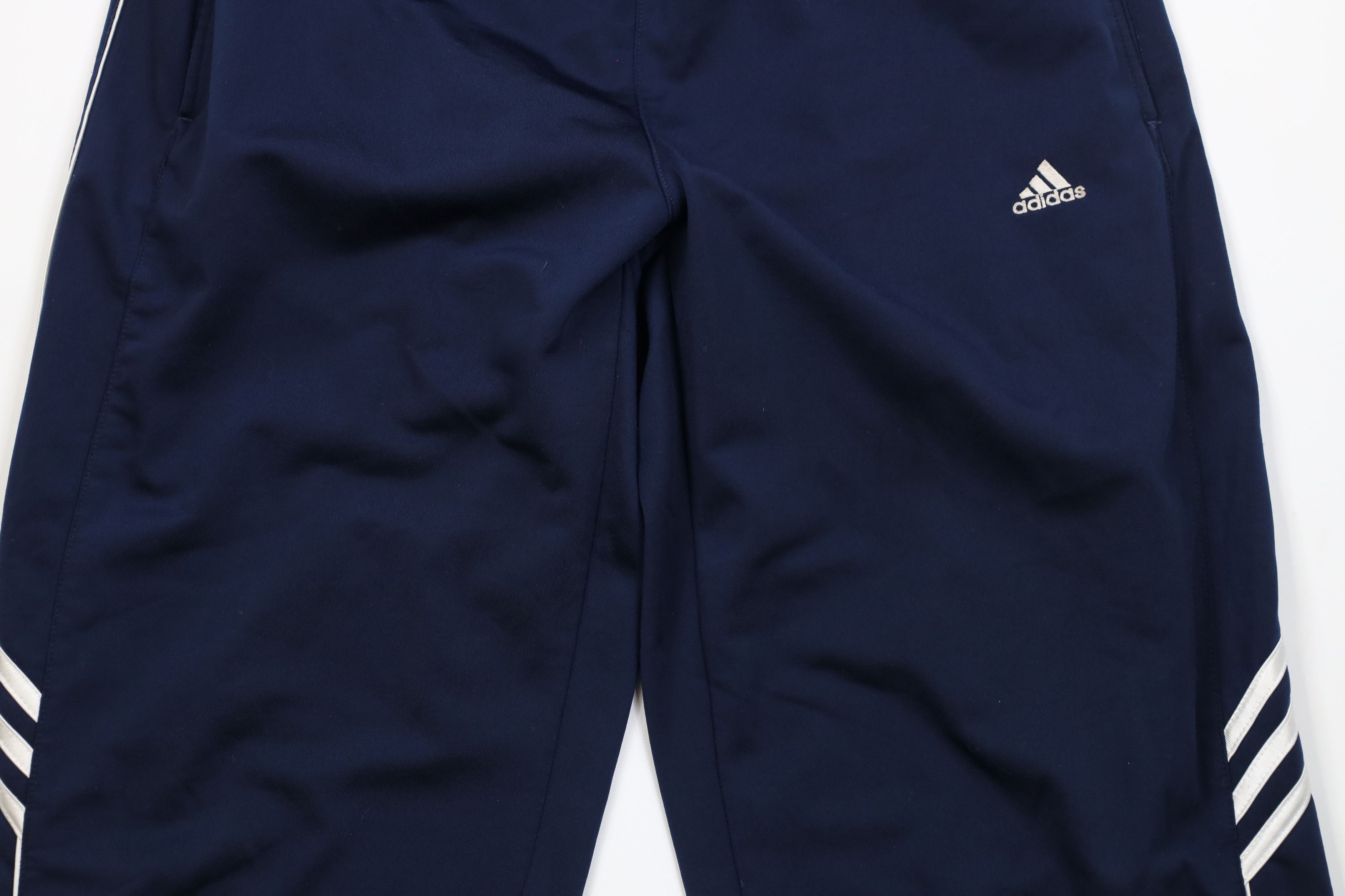 Adidas Vintage Y2K Adidas Spell Out Wide Leg Sweatpants Pants Blue Size US 34 / EU 50 - 3 Thumbnail