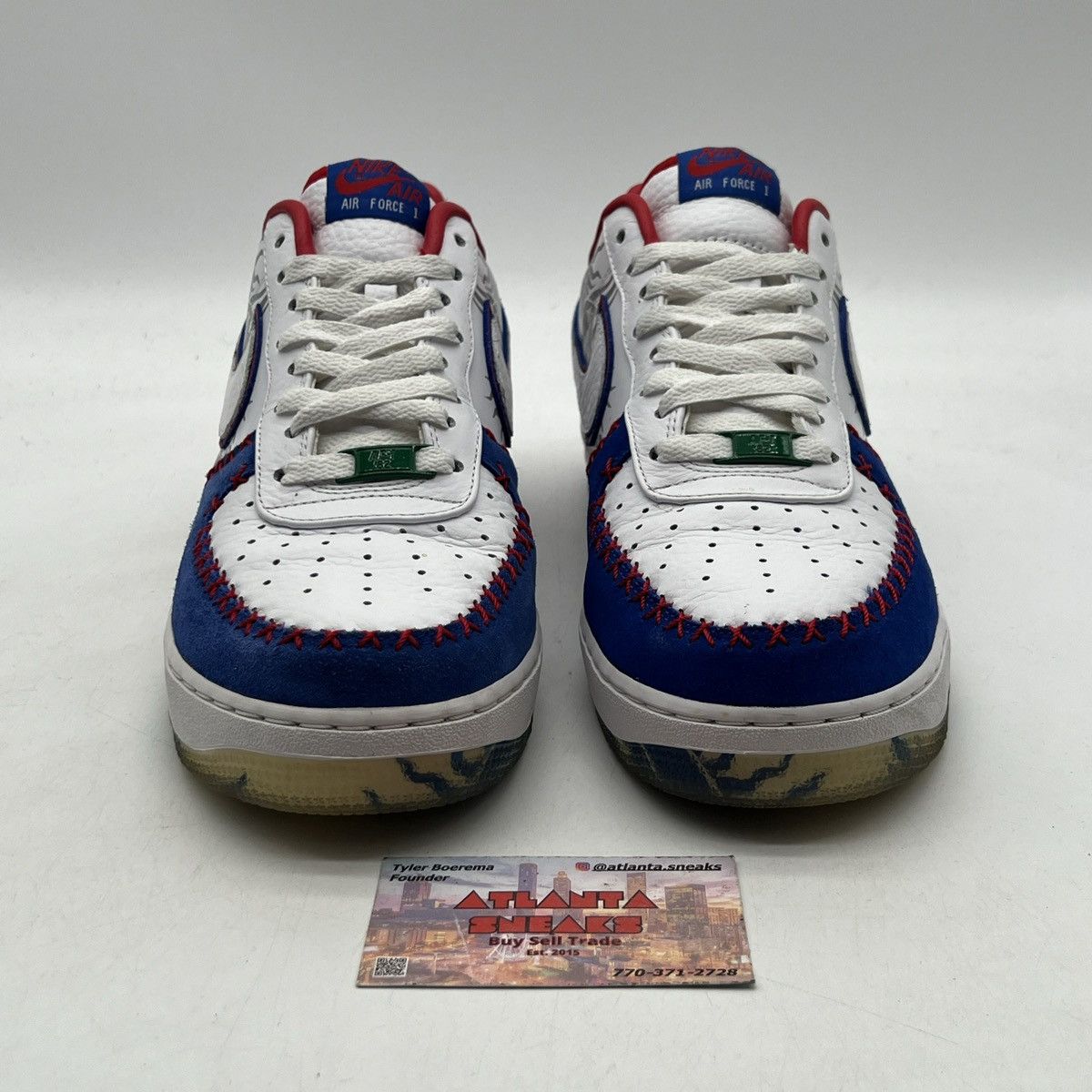 Nike Air Force 1 Puerto Rico Size US 11 / EU 44 - 2 Thumbnail