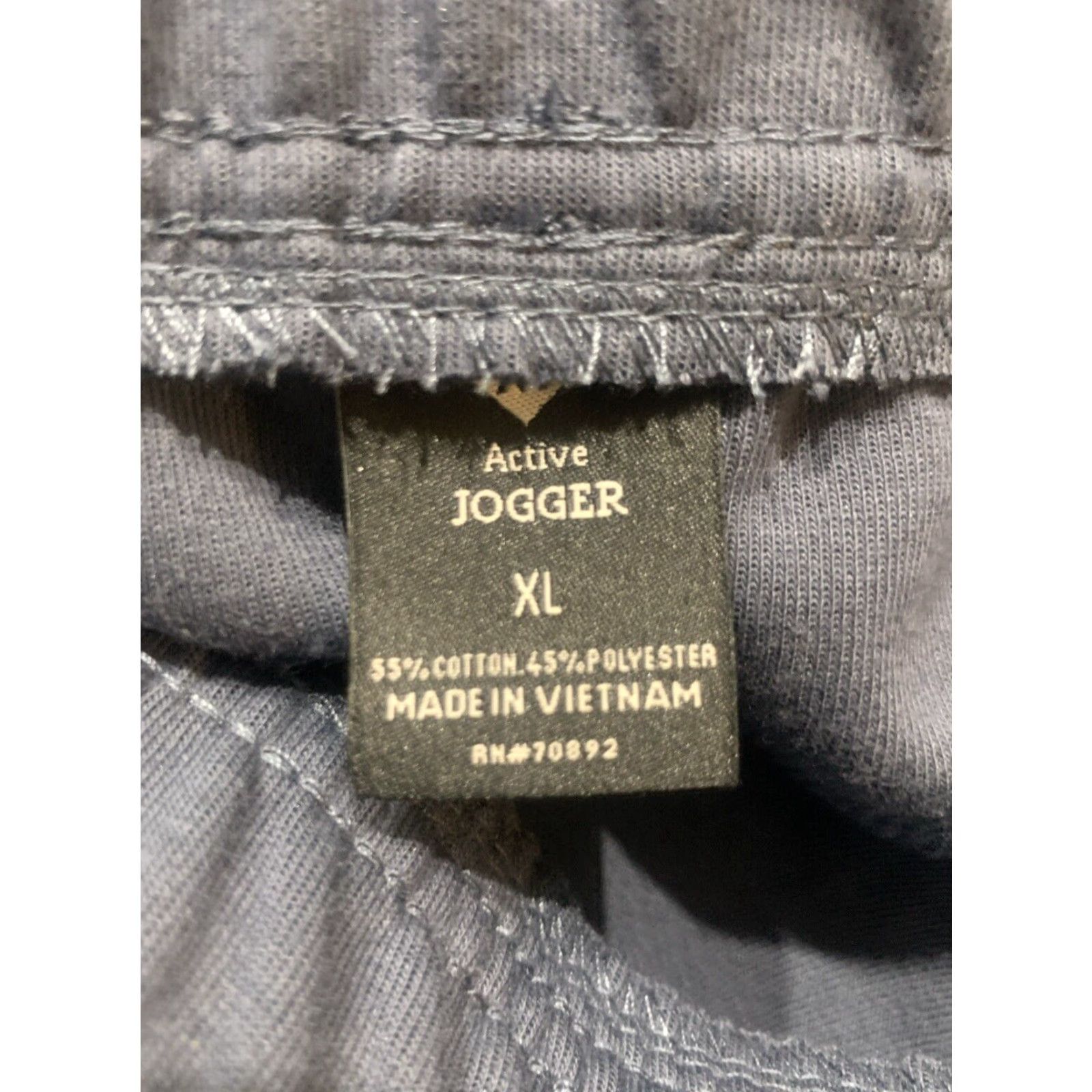 Vintage VINTAGE Member's Mark Men's Jogger Pants XL Activewear Slate Blue Mens Size US 36 / EU 52 - 7 Thumbnail