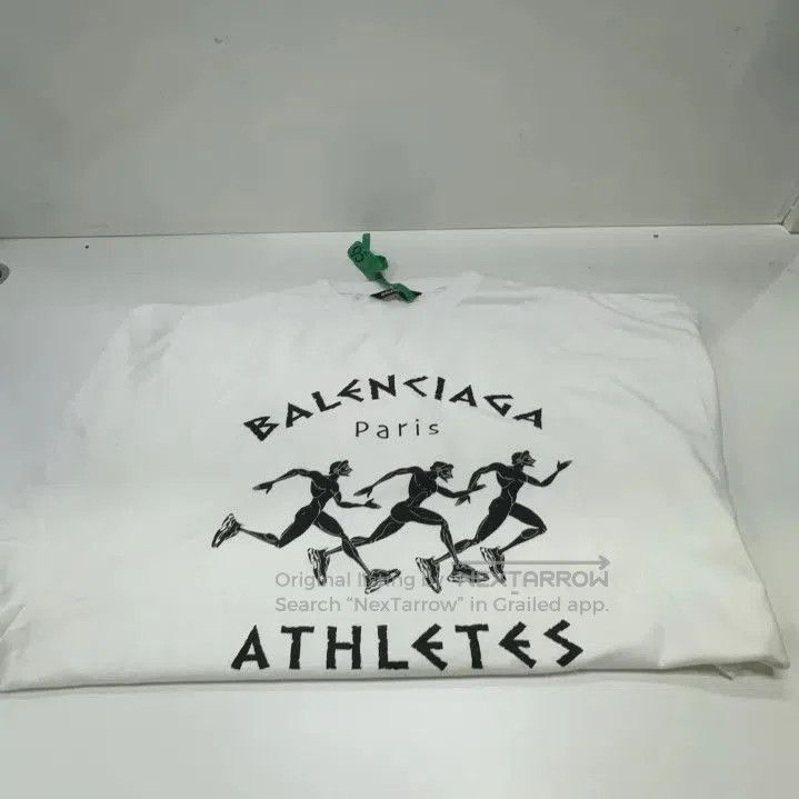 Balenciaga Balenciaga Athletic Logo Short Sleeve T. Size US S / EU 44-46 / 1 - 7 Thumbnail