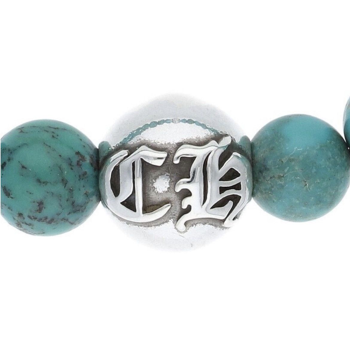 Chrome Hearts Chrome Hearts Turquoise Bead Bracelet Size ONE SIZE - 3 Thumbnail