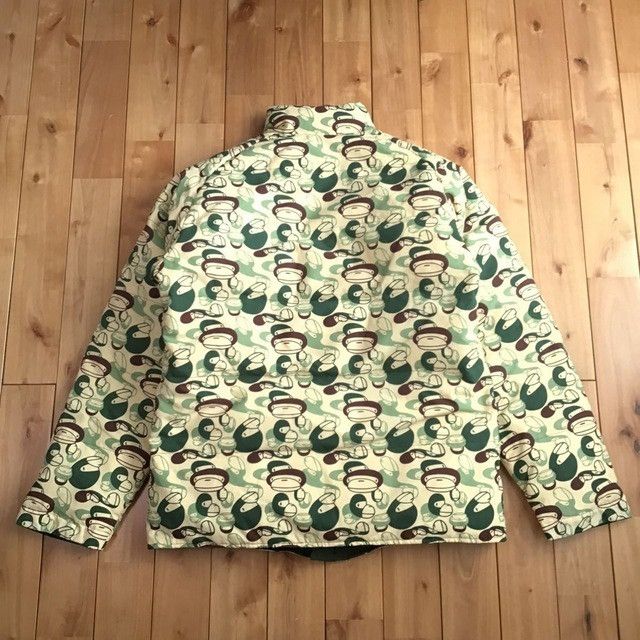 Bape × Nigo 🔥Reversible🔥 Down jacket milo camo green BAPE a bathing ape Size US M / EU 48-50 / 2 - 3 Thumbnail