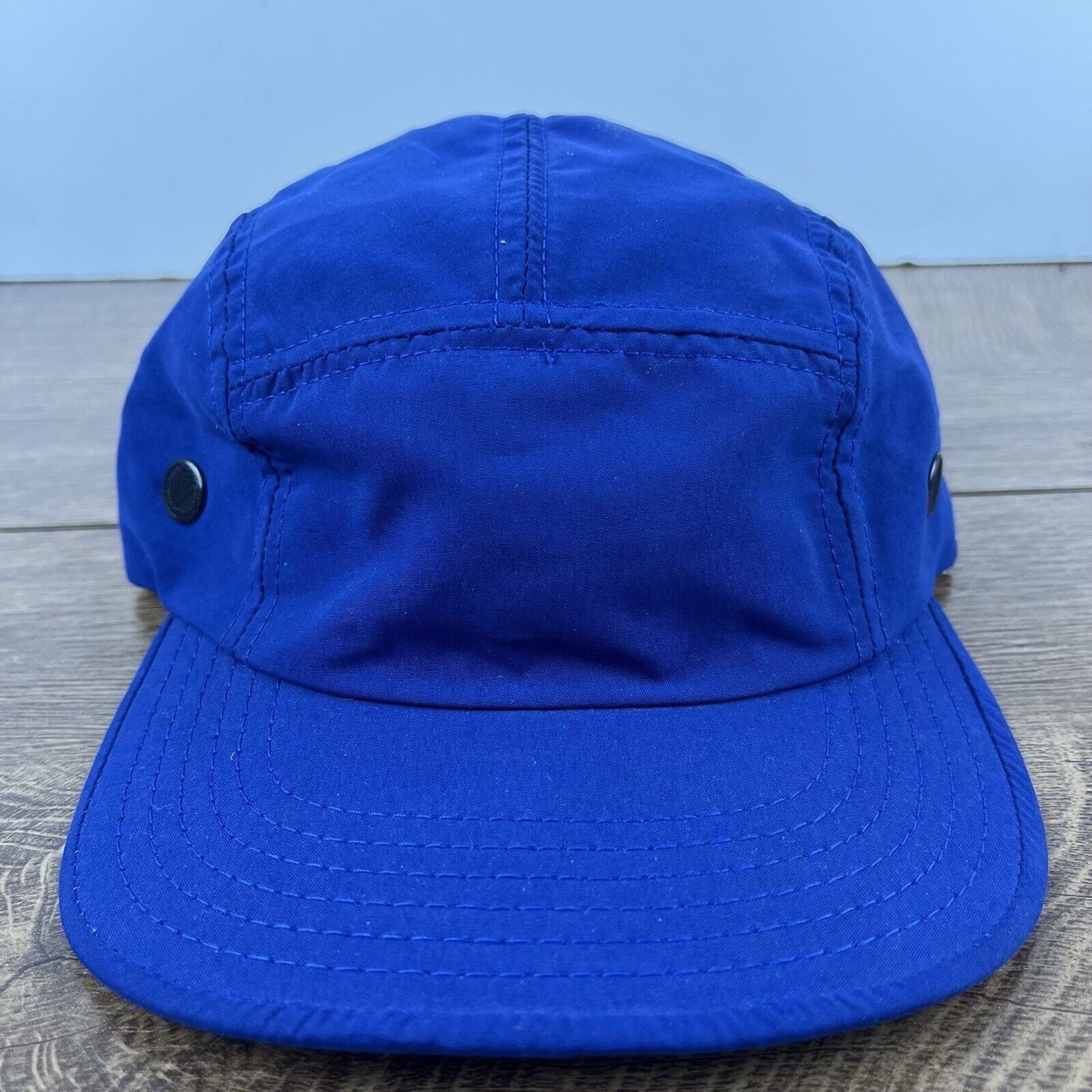 Other Blue Athletic Hat Running Hat Blue Adjustable Hat Blue Adult Size ONE SIZE - 3 Thumbnail