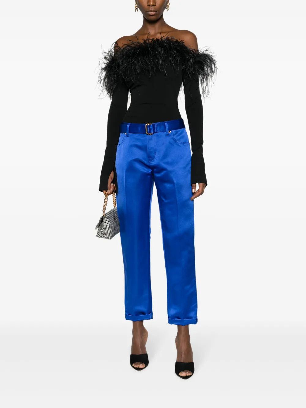 Tom Ford o1y0126 Casual Pant in Bright Blue Size 26" / US 2 / IT 38 - 5 Thumbnail