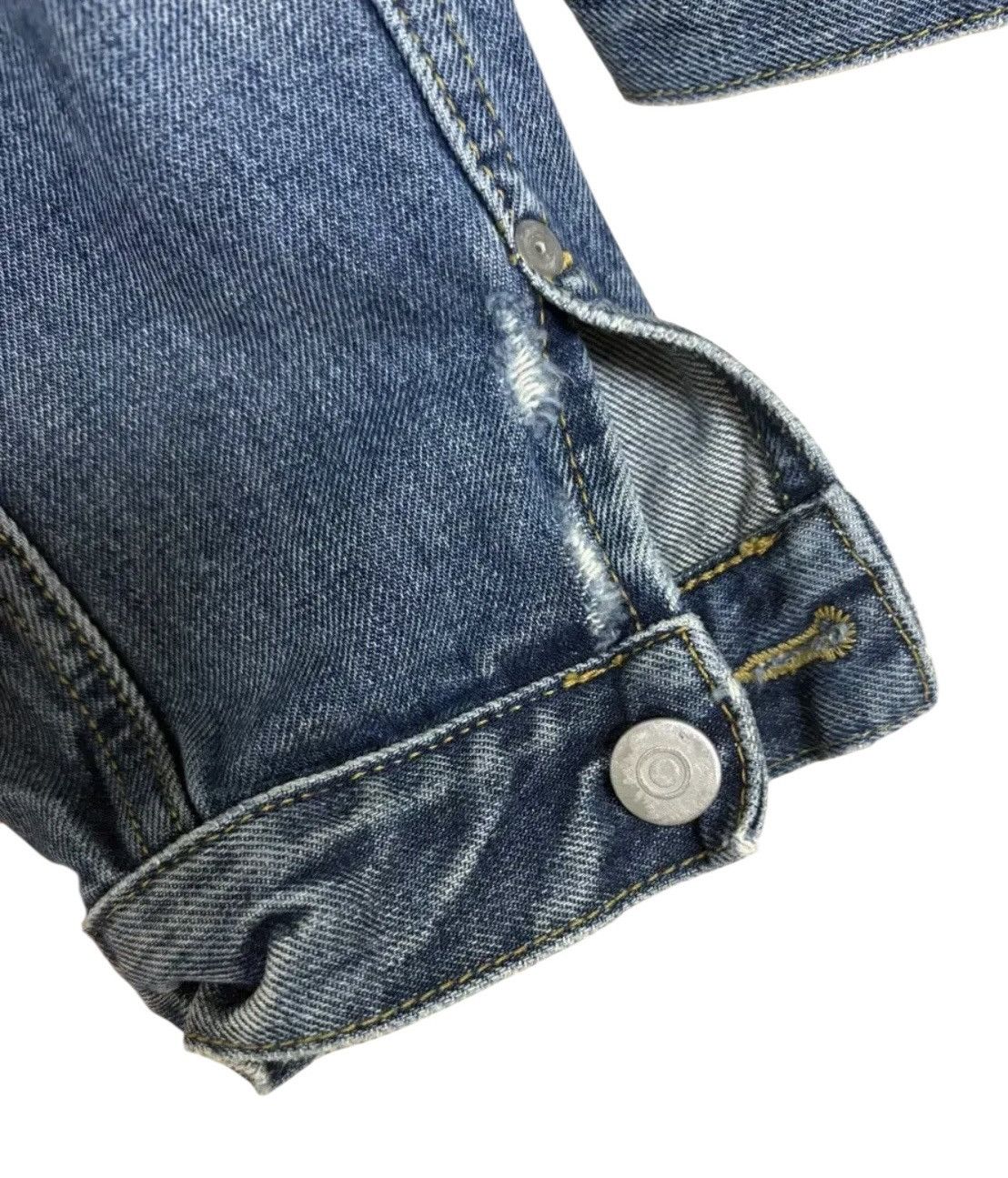 Maison Margiela Maison Margiela 21SS Distressed 2nd Type Denim Jacket Size US M / EU 48-50 / 2 - 5 Thumbnail