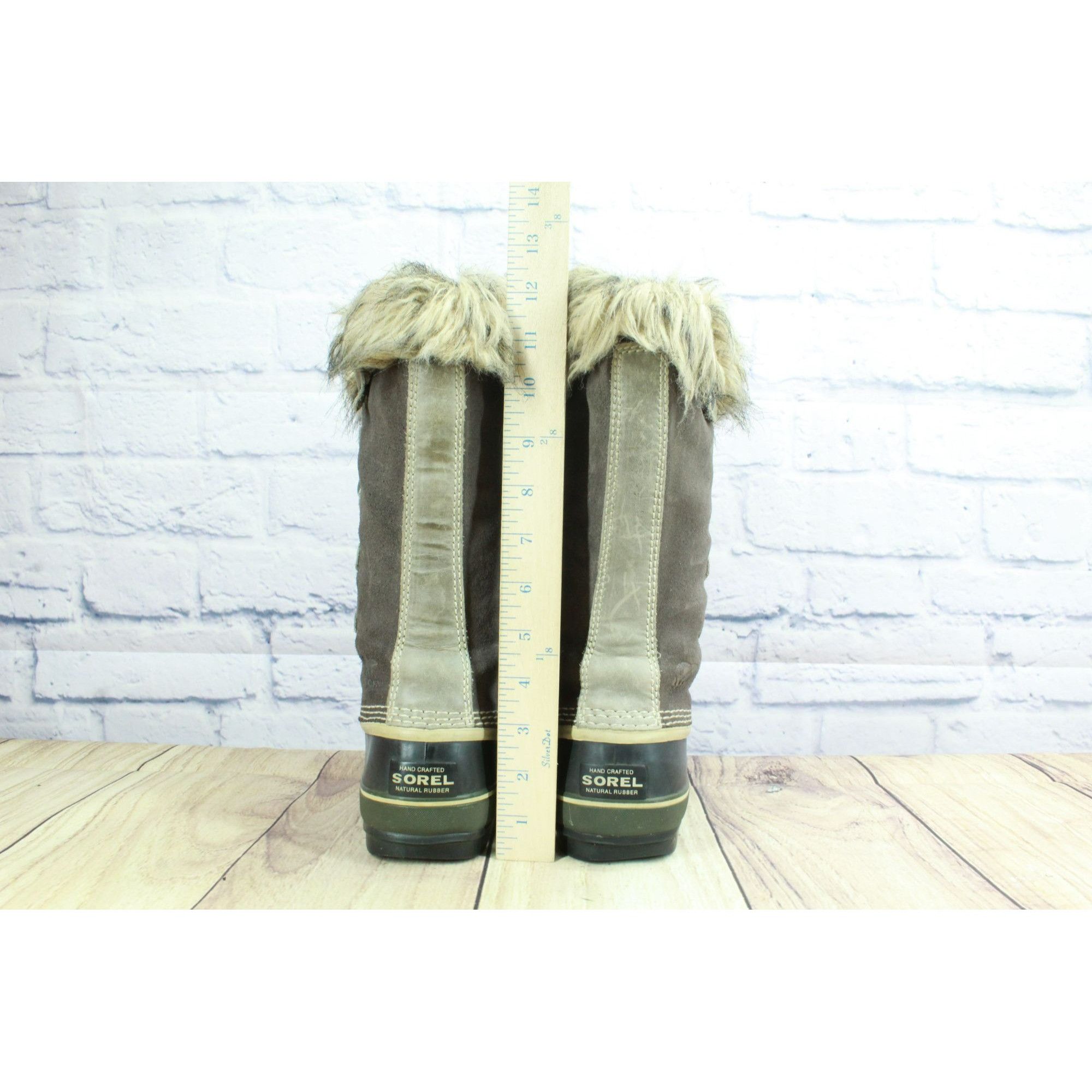 SOREL Sorel Joan of Arctic Waterproof Shearling Winter Boots Size US 5 / IT 35 - 6 Thumbnail