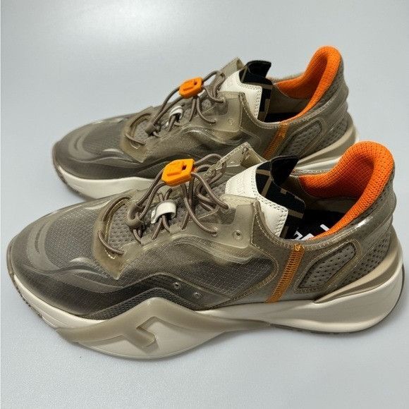 Fendi Fendi Flow Runner Low-Top Sneakers Orange Tan Men’s Size UK Size US 8 / EU 41 - 3 Thumbnail