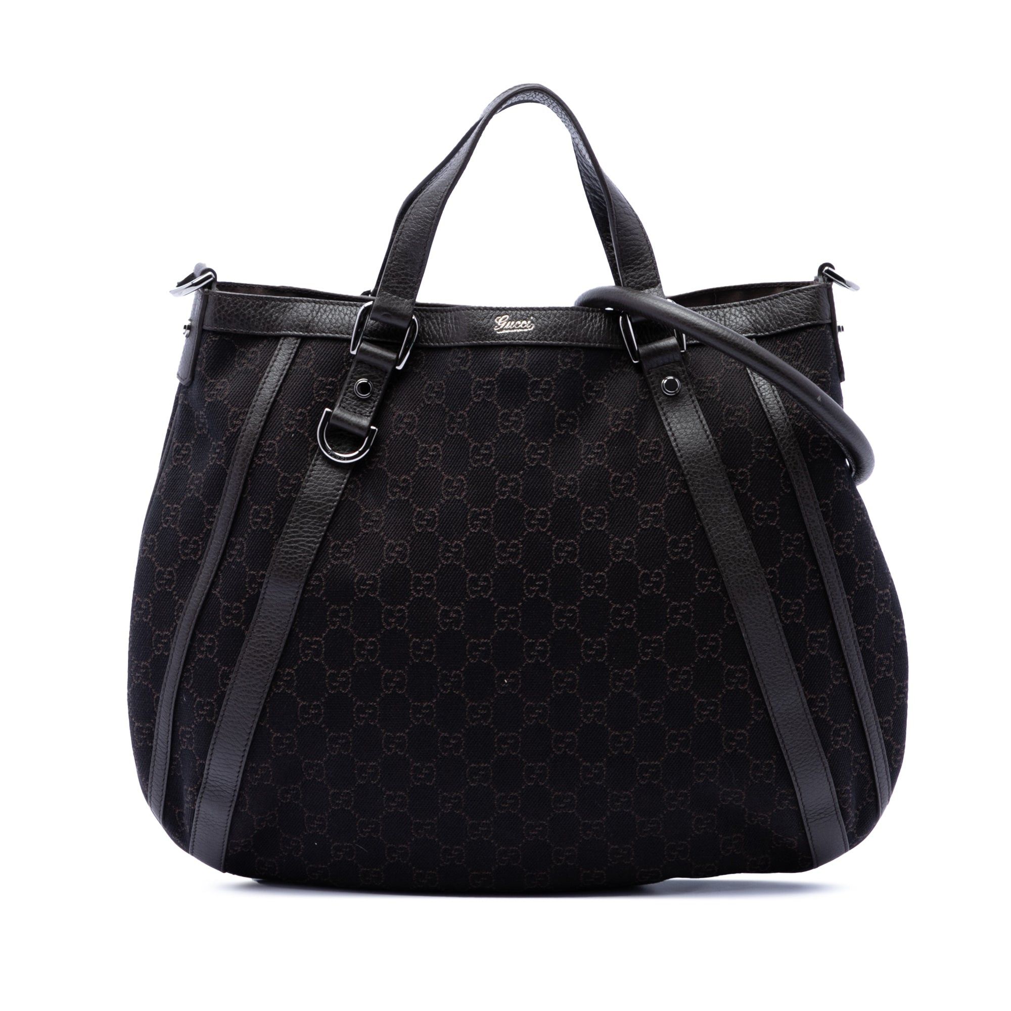 Gucci GG Denim Abbey D Ring Satchel Size ONE SIZE - 1 Thumbnail
