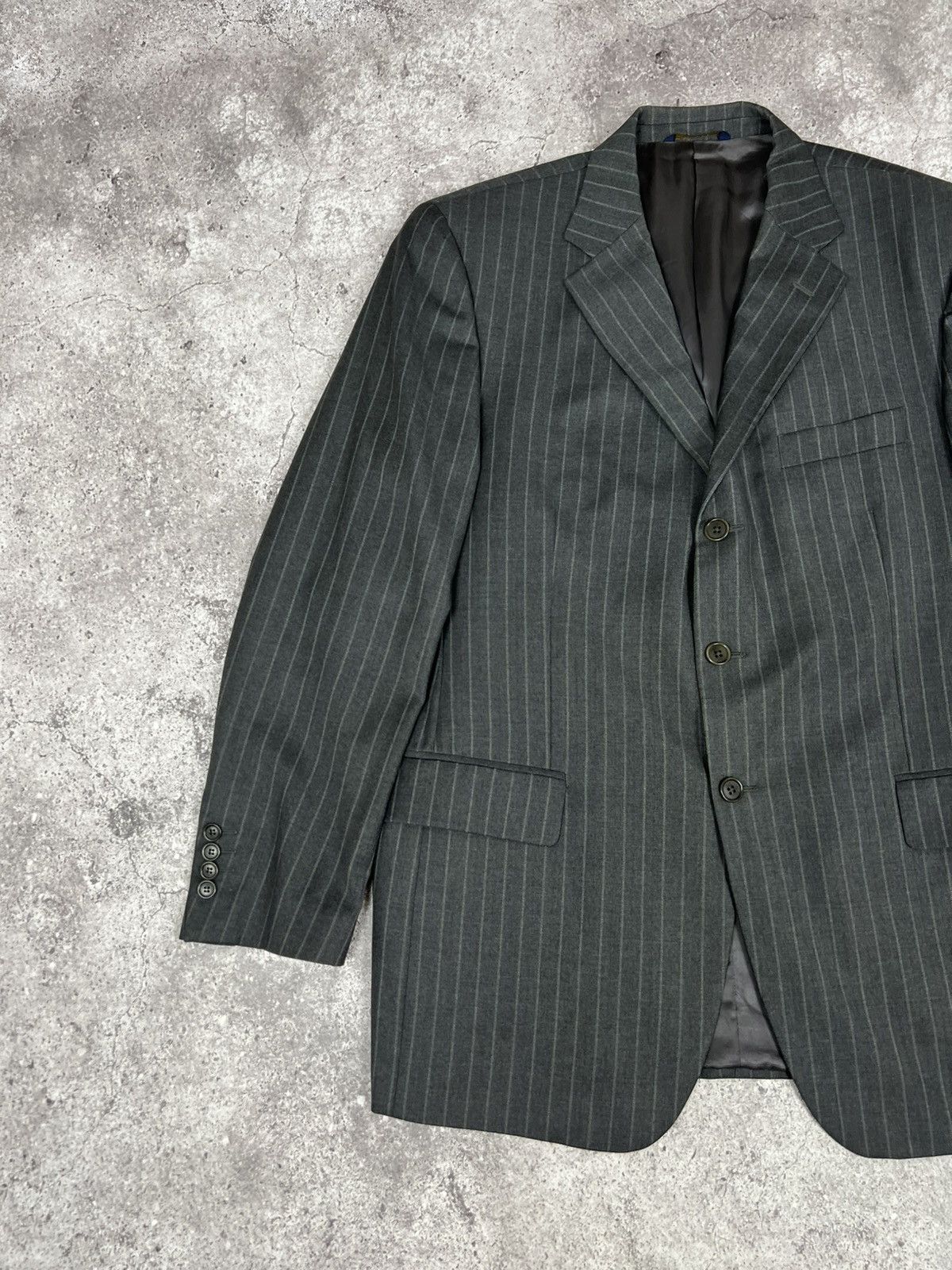Brooks Brothers Brooks Brothers Ing Loro Piana Wool Blazer Jacket Size 52R - 2 Thumbnail