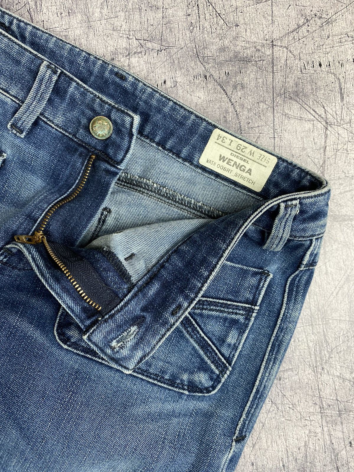 Diesel × Vintage Vintage Y2K Diesel Denim Jeans Size W29 Size 29" - 7 Thumbnail