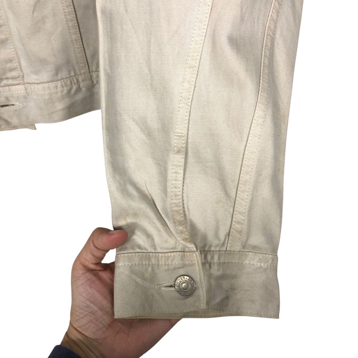 Vintage 📌Vintage Biker Chore Jacket Trucker Cherokee Issey Miyake Size US L / EU 52-54 / 3 - 17 Thumbnail