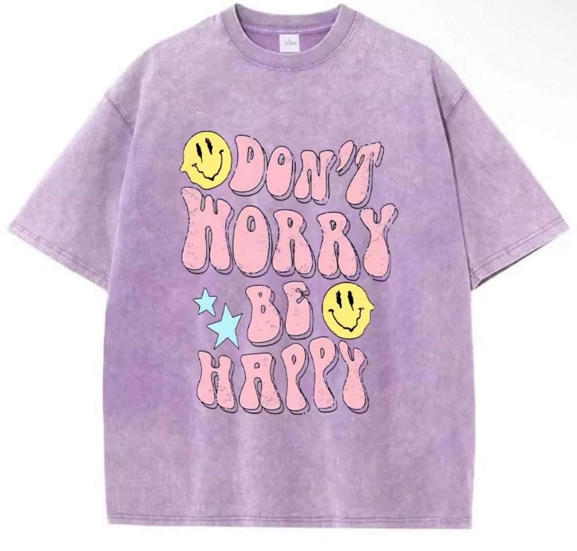 Other Gothic 90s Streetwear Happy Face T-Shirt Washed Graphic Tees Size S / US 4 / IT 40 - 1 Thumbnail