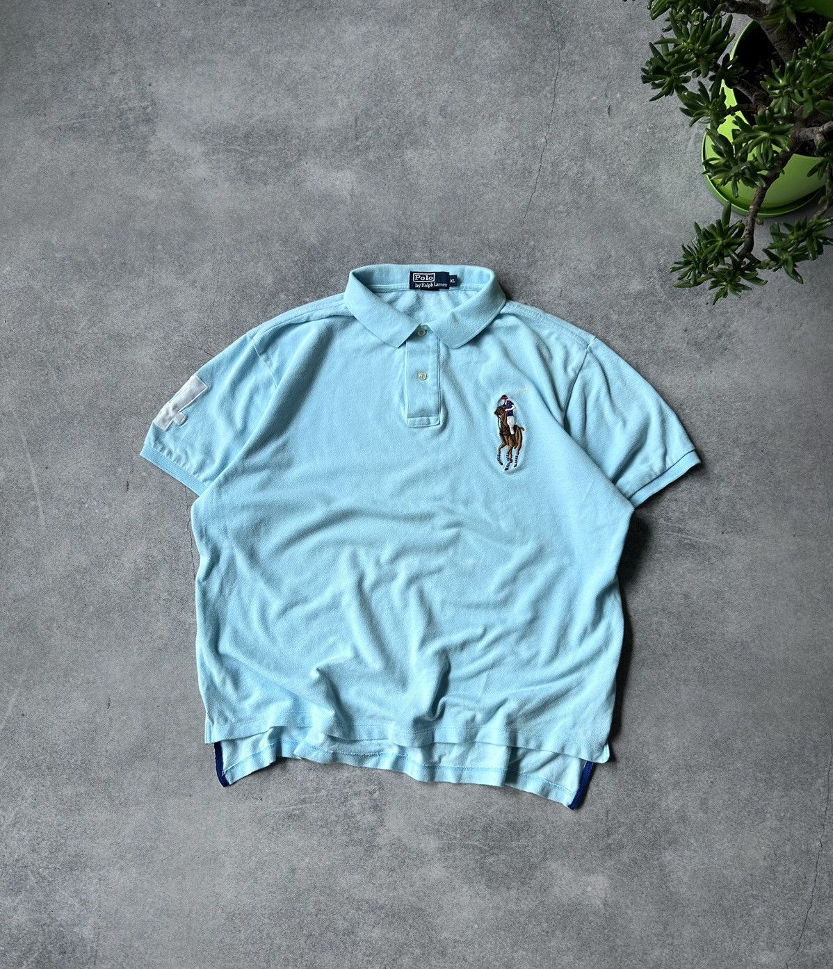 Polo Ralph Lauren Vintage Polo Ralph Lauren big pony polos shirt luxury Size US L / EU 52-54 / 3 - 1 Thumbnail