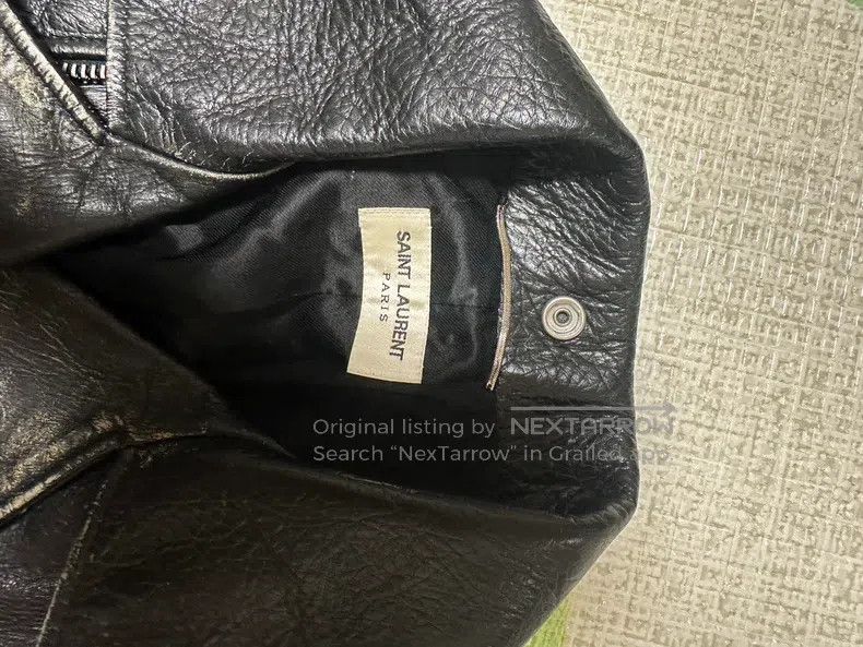 Saint Laurent Paris Saint Laurent Paris Motorcycle leather jacket Size US S / EU 44-46 / 1 - 4 Thumbnail