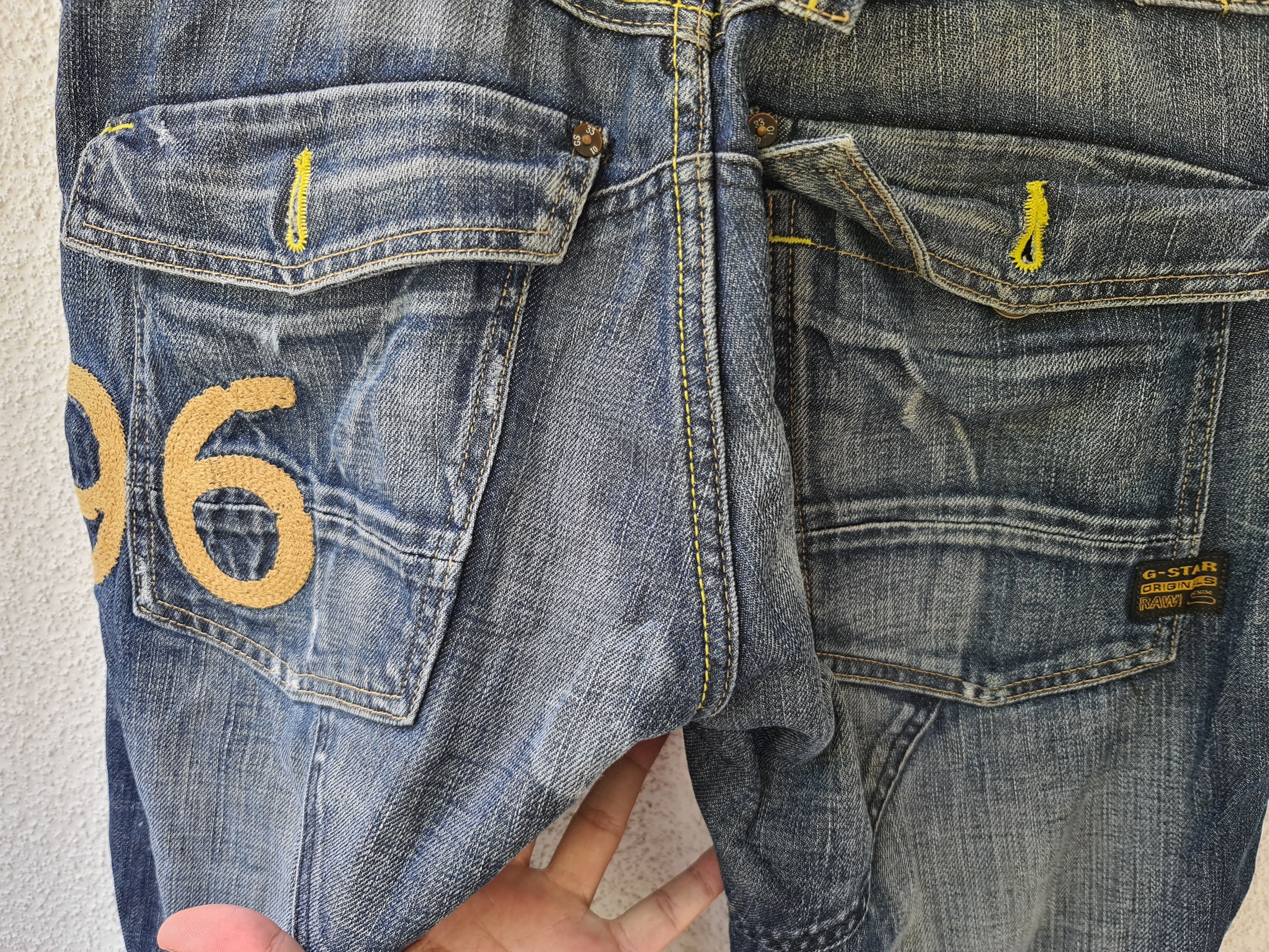 G-Star G STAR RAW DENIM JEANS 96 ELWOOD Size US 32 / EU 48 - 11 Thumbnail