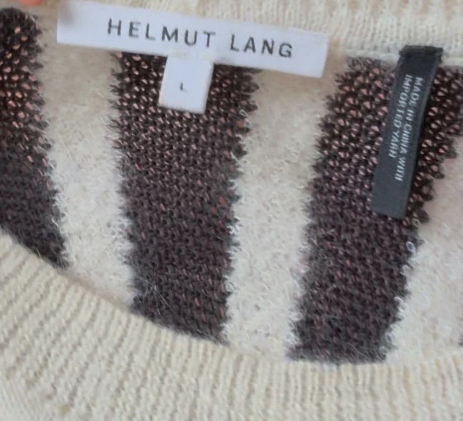 Helmut Lang HELMUT LANG - CASHMERE SWEATER Size US M / EU 48-50 / 2 - 4 Thumbnail