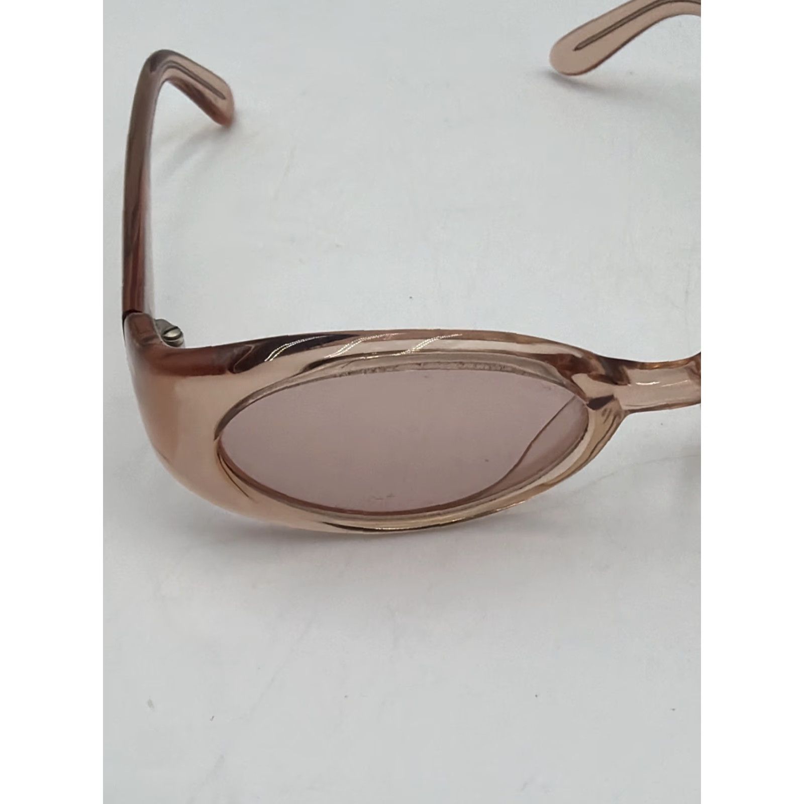 Ralph Lauren VINTAGE Ralph Lauren Sunglasses Frame 941/S 48-19-125 Frames Only Brown Tortoise Oval Plastic Men Womens Size ONE SIZE - 3 Thumbnail