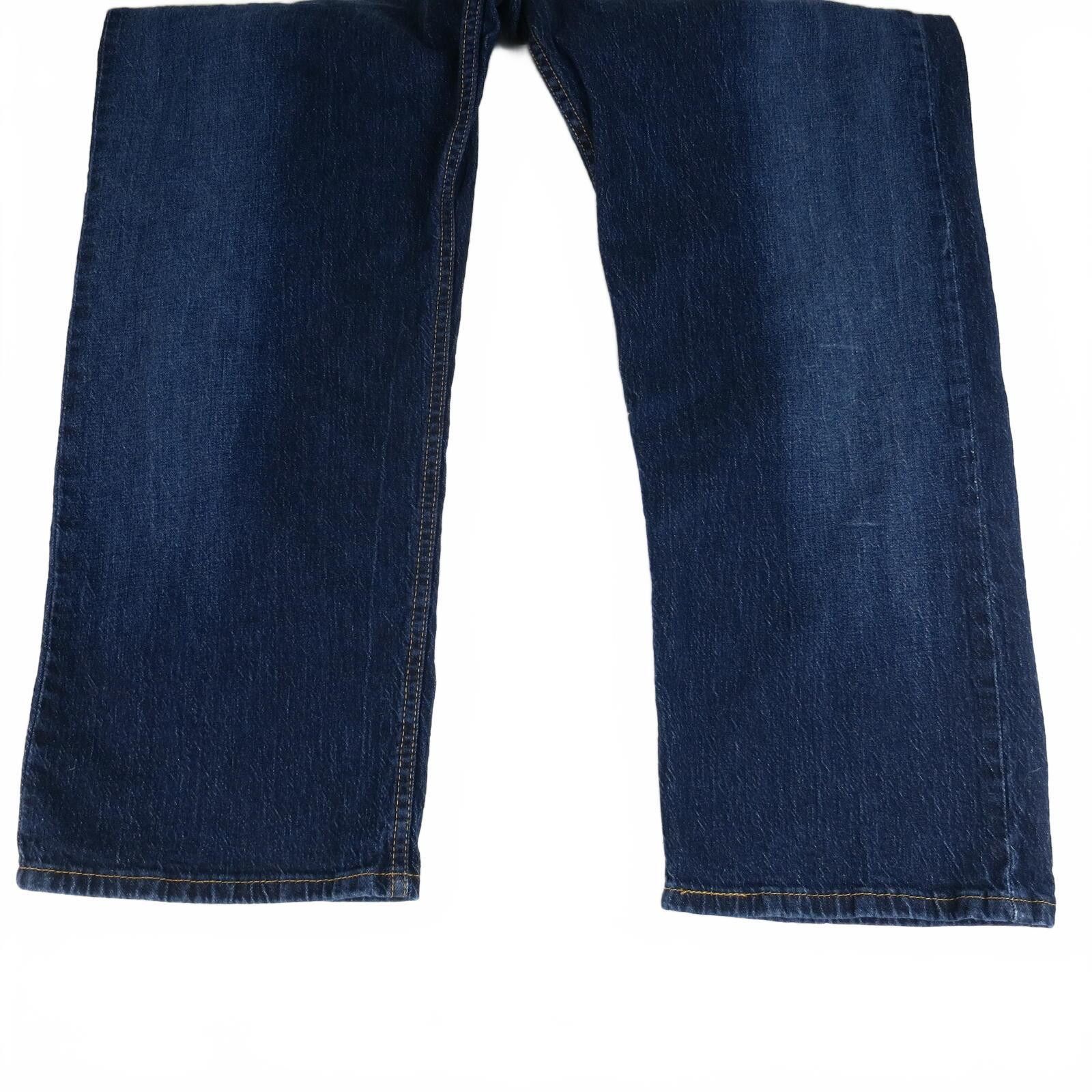 Other Levi's 505 Men's Classic Fit Blue Denim Jeans 46x28 Size US 44 / EU 60 - 4 Thumbnail