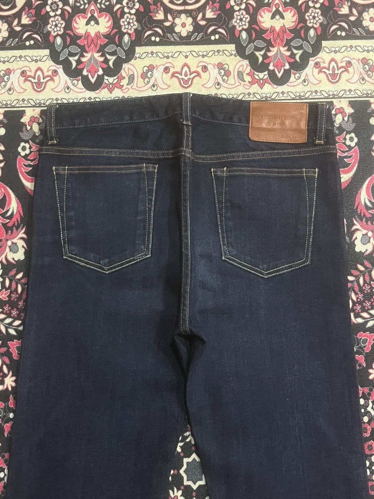 Vintage Vintage Japan Kurashiki “Betty Smith” Indigo Selvedge Jeans Size US 30 / EU 46 - 7 Thumbnail