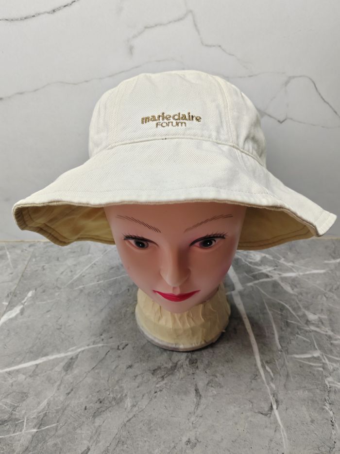 Japanese Brand Vintage Marie Claire Bucket Hat Size ONE SIZE - 2 Thumbnail